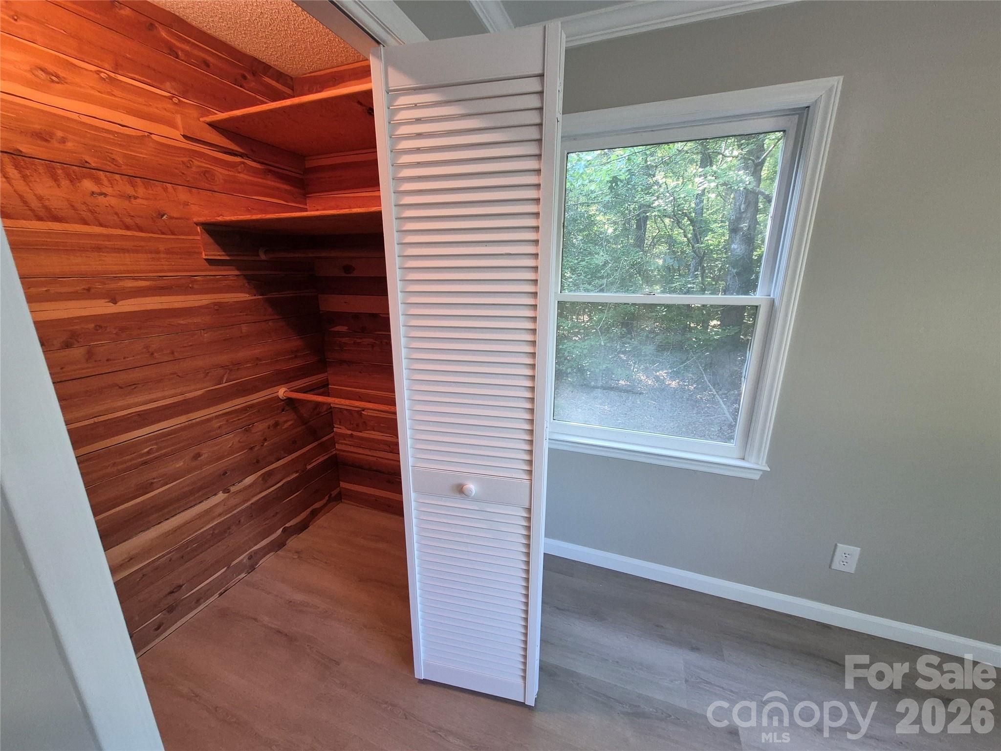 Bedroom 2 Closet (cedar) - 390 Low Water Bridge Road, Troy