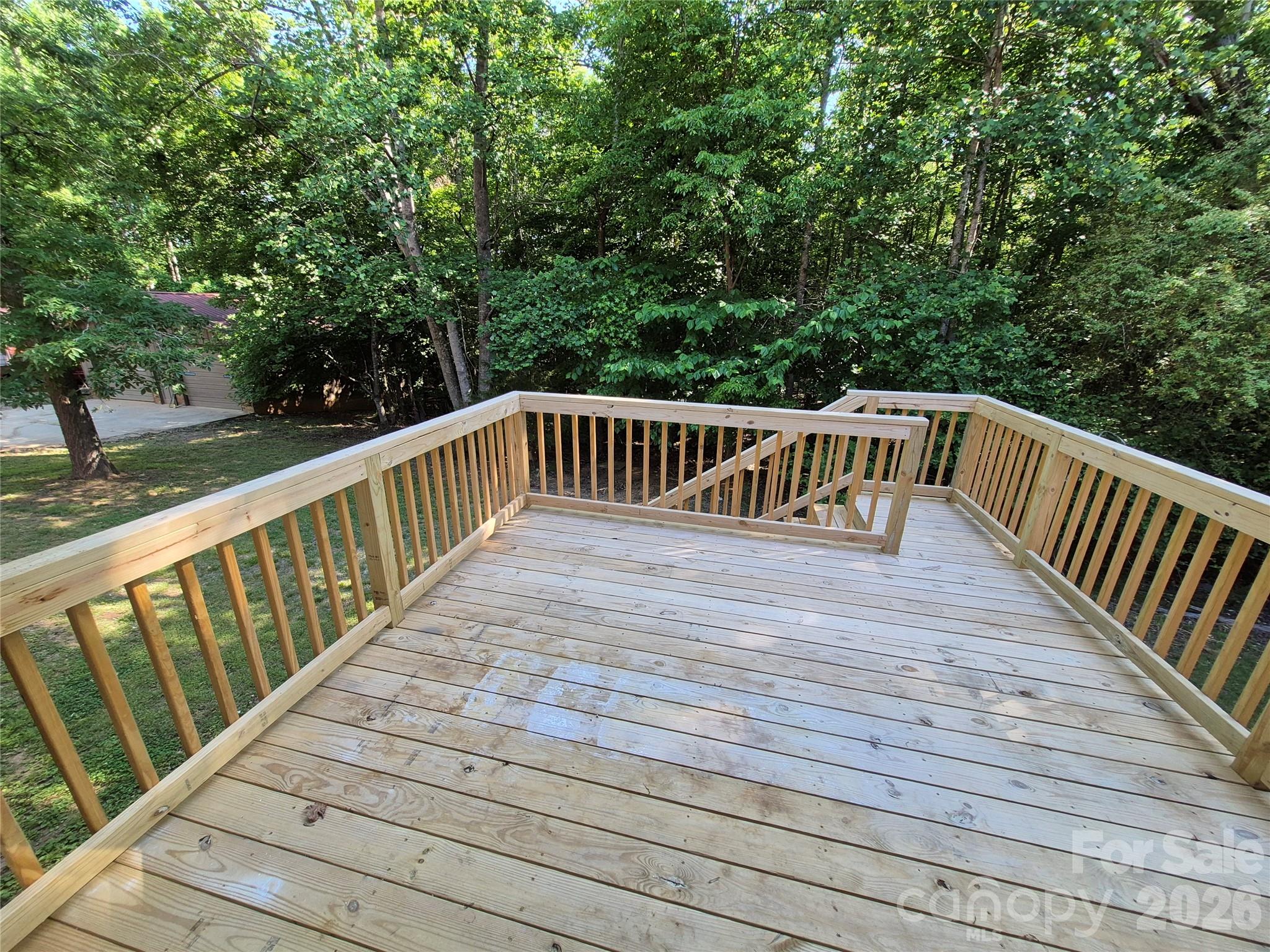 Back Deck - 390 Low Water Bridge Road, Troy