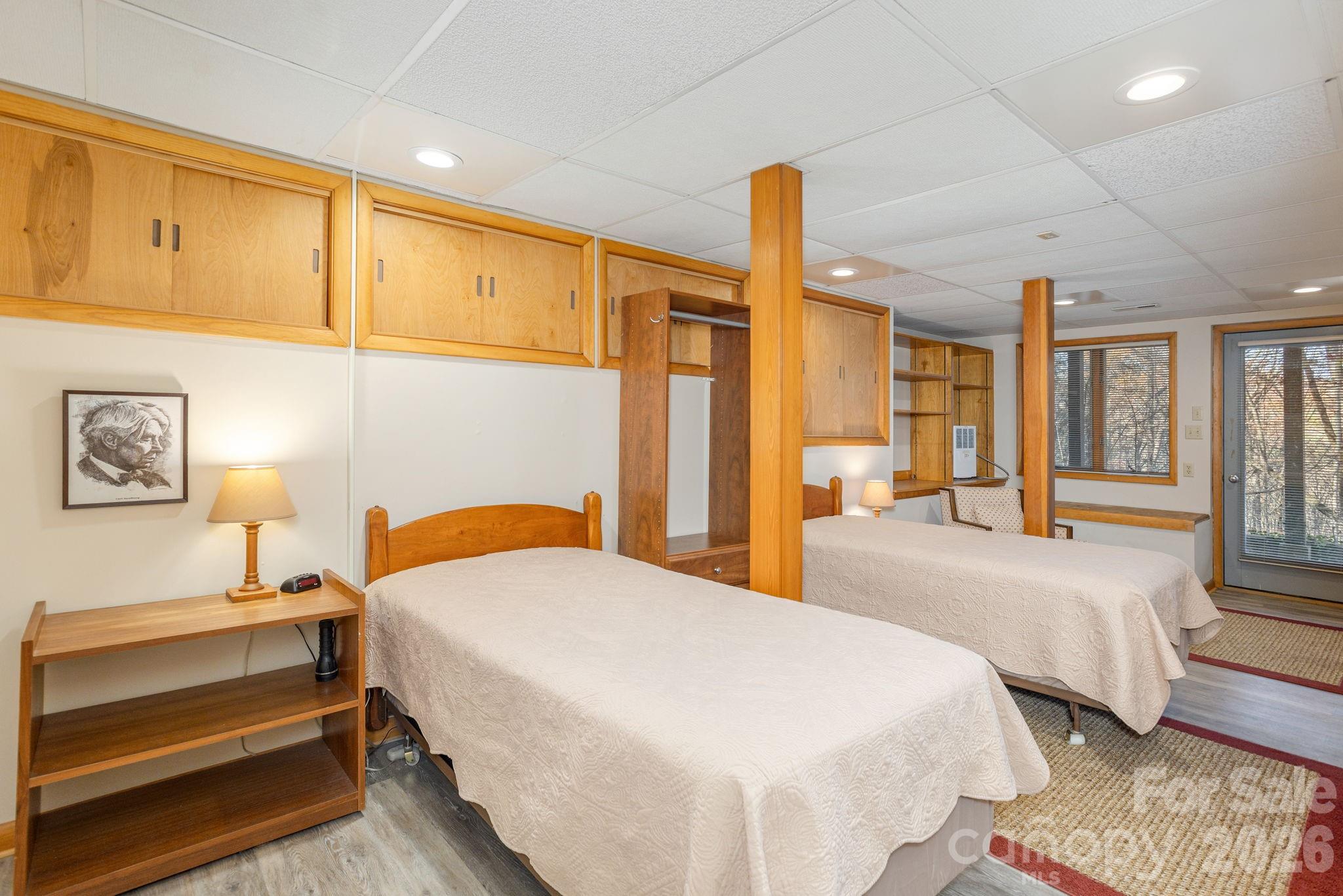 Basement Family Rooms Set up as Bedroom - 250 Butternut Lane, Brevard