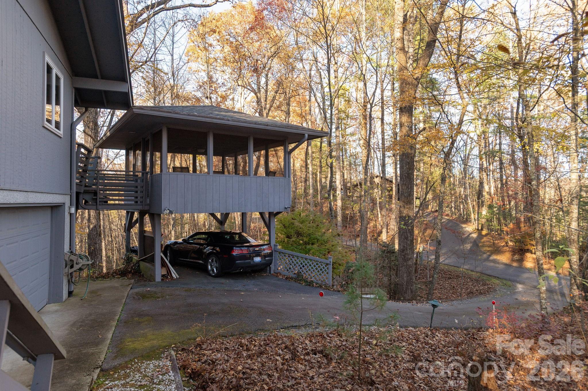 Carport - 250 Butternut Lane, Brevard