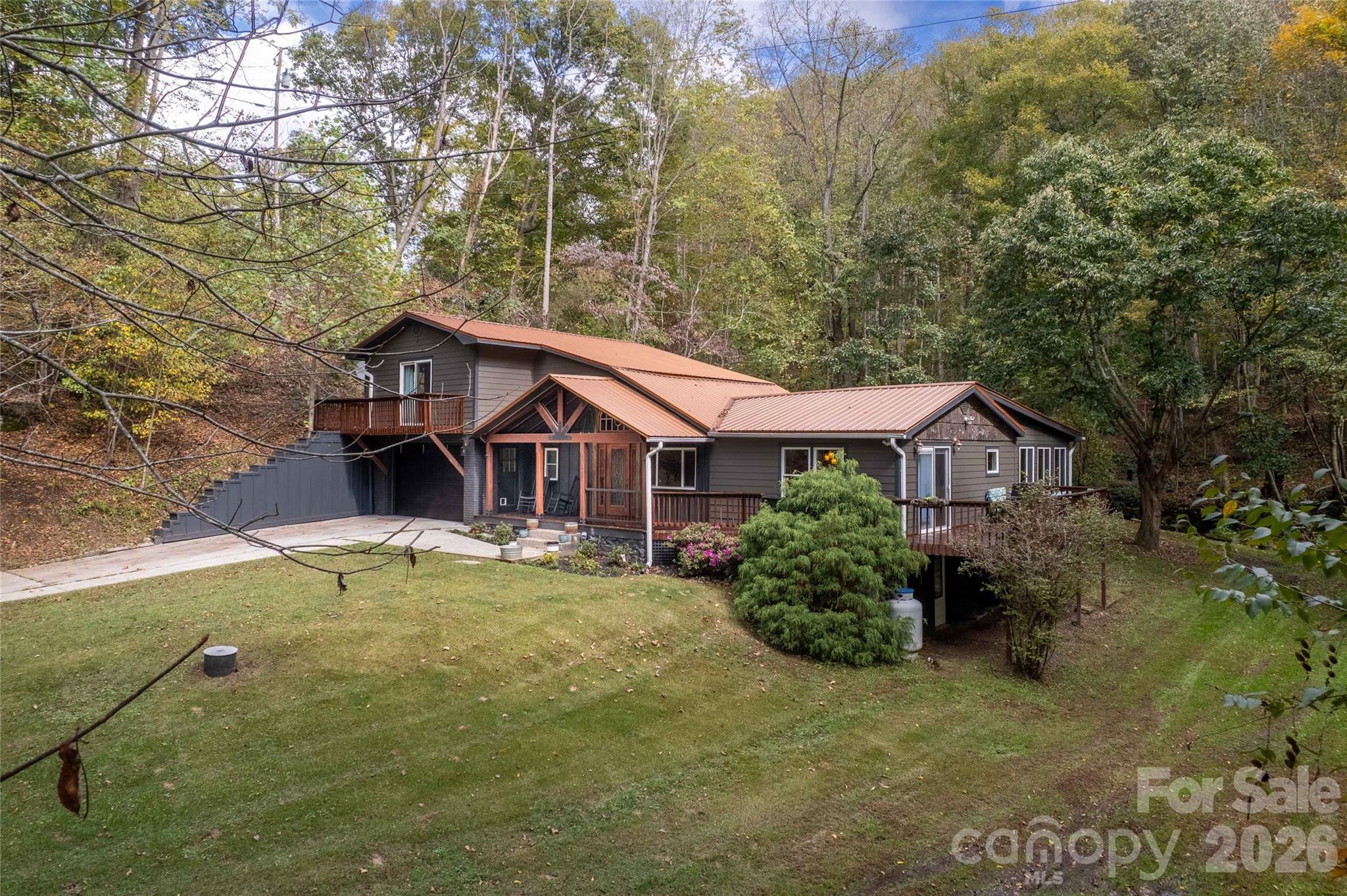 Single Family Residence at 214 Chin Tree Road, Sylva, photo 2 of 37