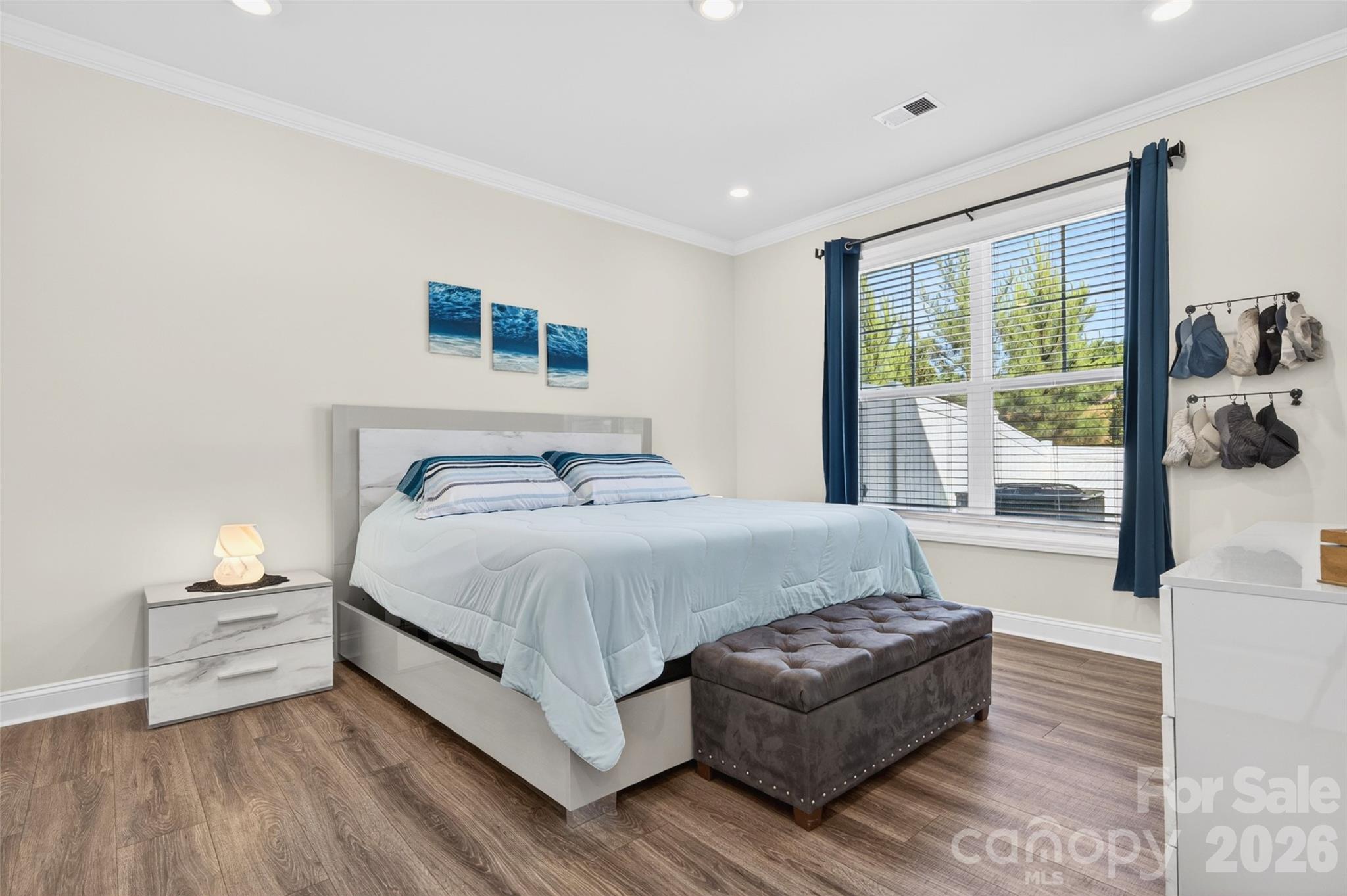 Primary bedroom on main floor. - 4192 Steel Way, Sherrills Ford