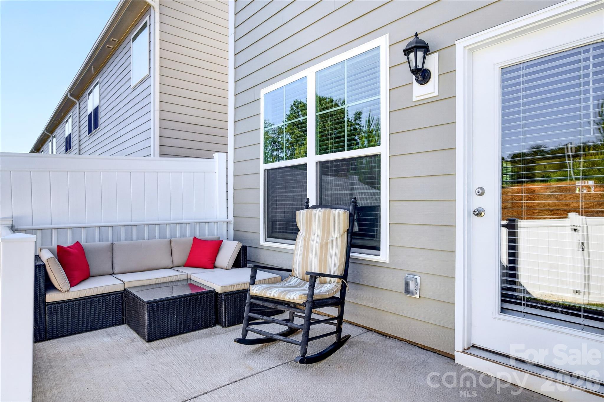 Private outdoor patio. - 4192 Steel Way, Sherrills Ford