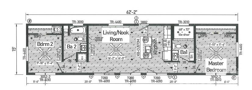 Floorplan - 840 Martinat Drive, Valdese