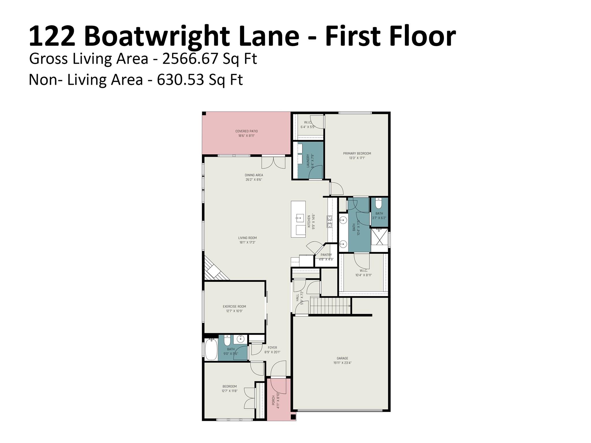 Main level - 122 Boatwright Lane, Mooresville