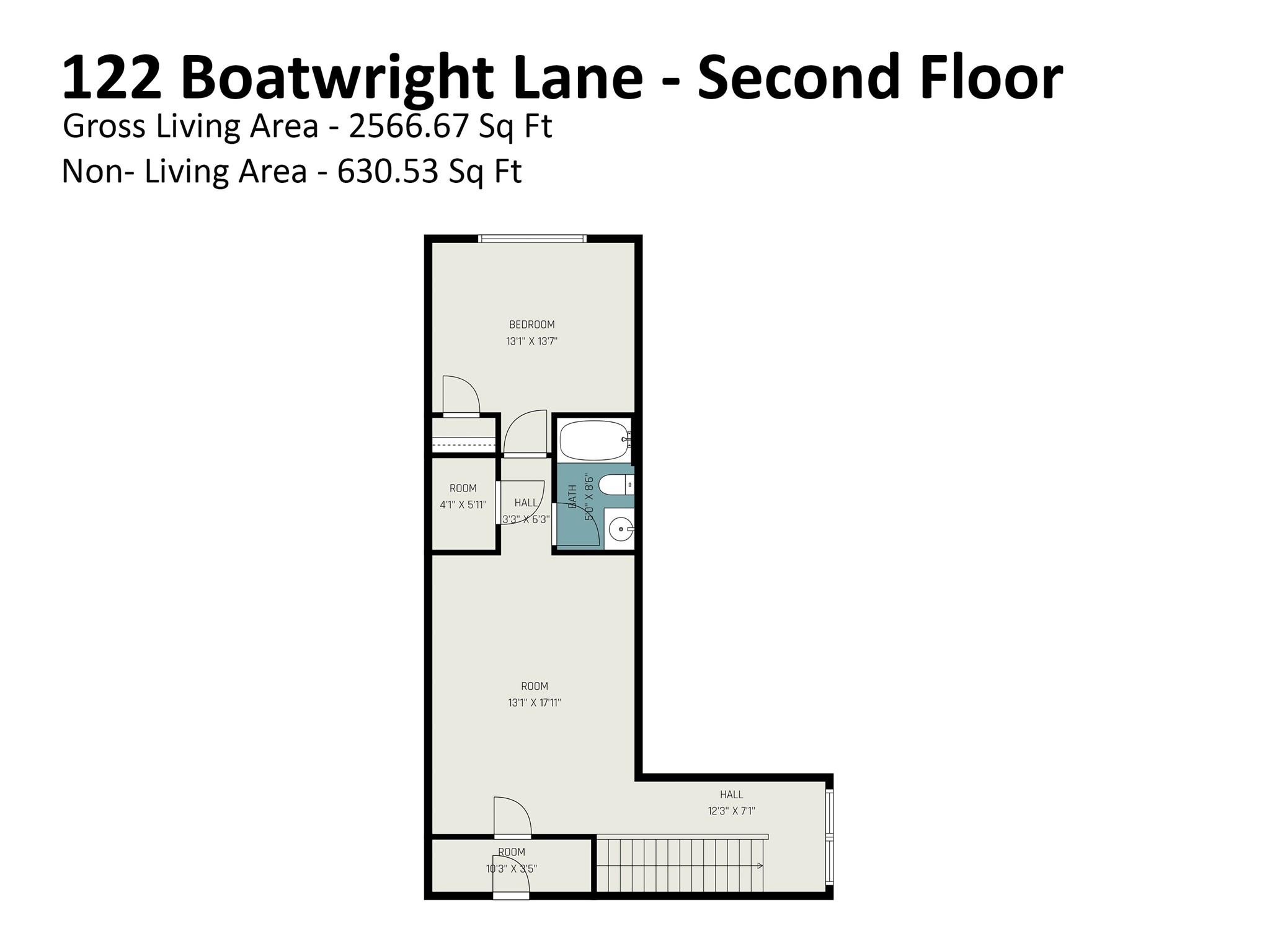 Upper level - 122 Boatwright Lane, Mooresville