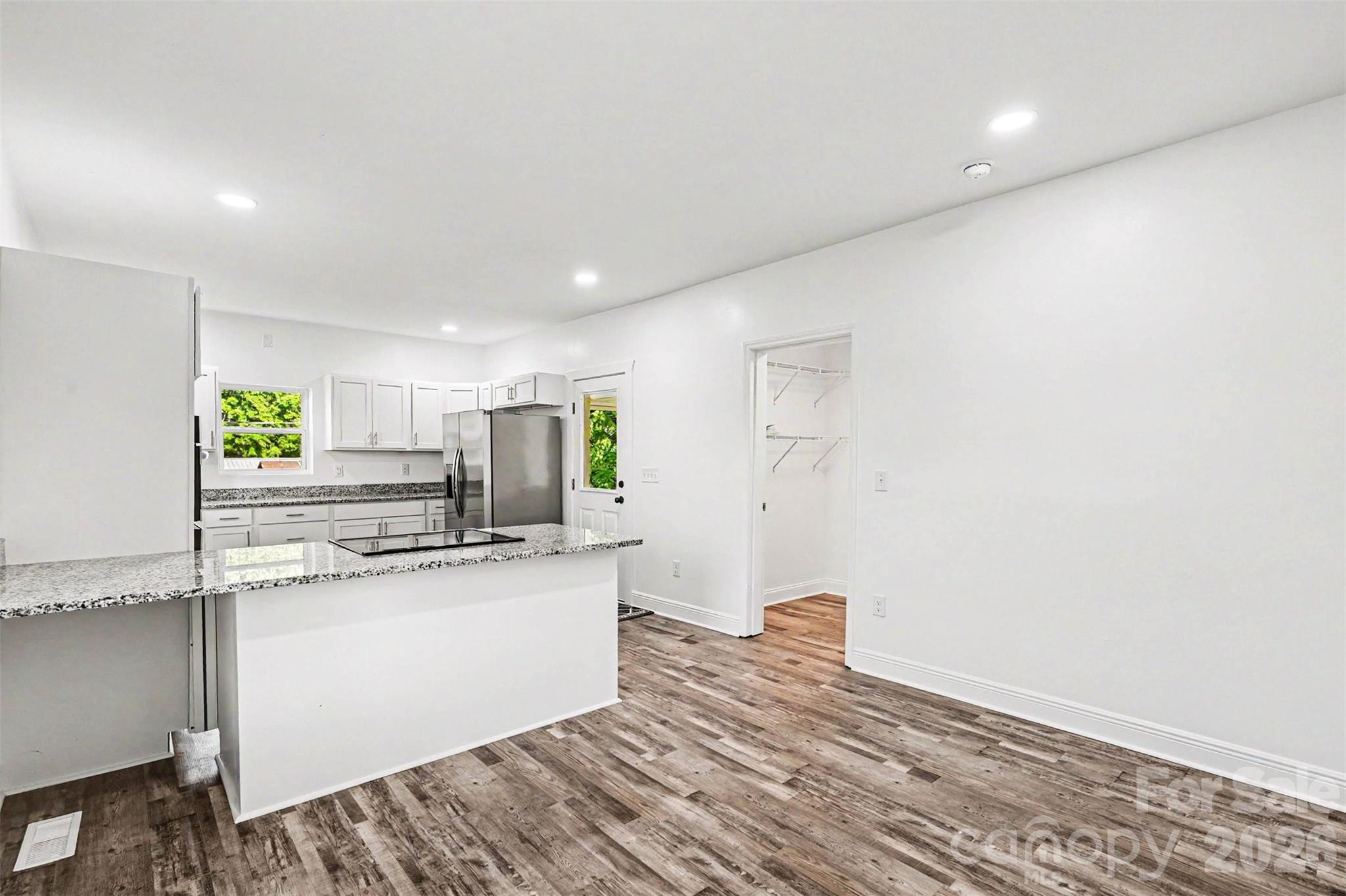 Dining Room into Kitchen - 405 Aquadale Road, Albemarle