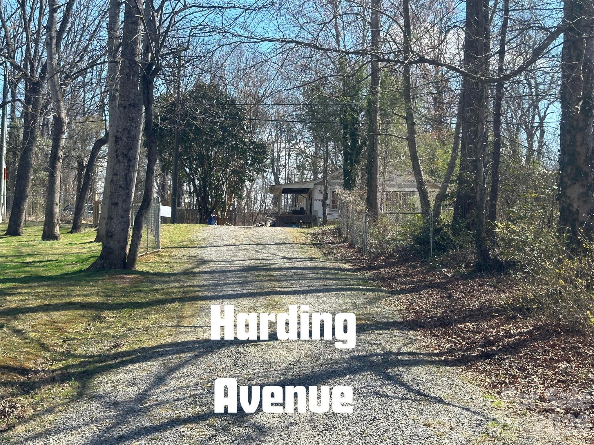 View of Harding Avenue from near the lots - 99999 Caribou Road, Asheville