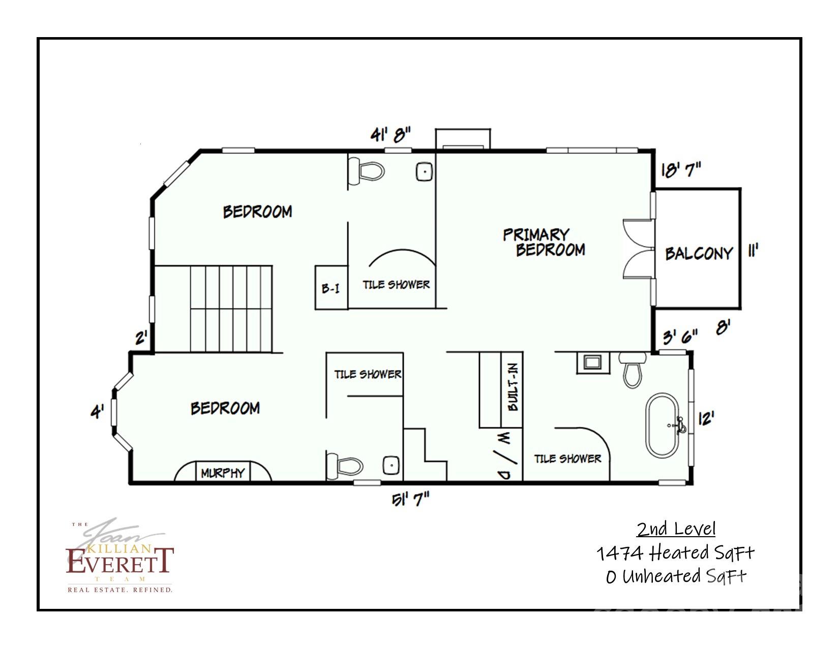 Floor Plan 2nd Level - 8346 Church Road, Taylorsville