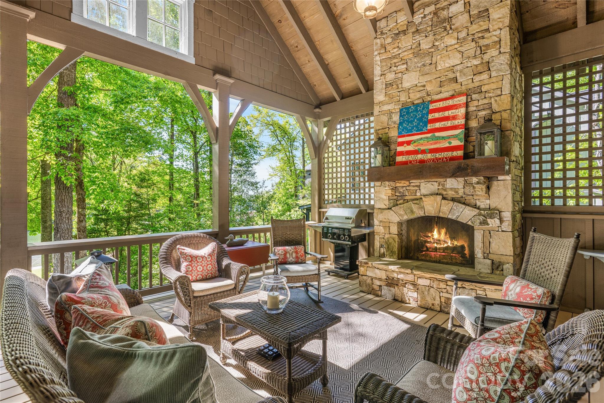 Single Family Residence at 1585 Cold Mountain Road, Lake Toxaway, photo 35 of 45