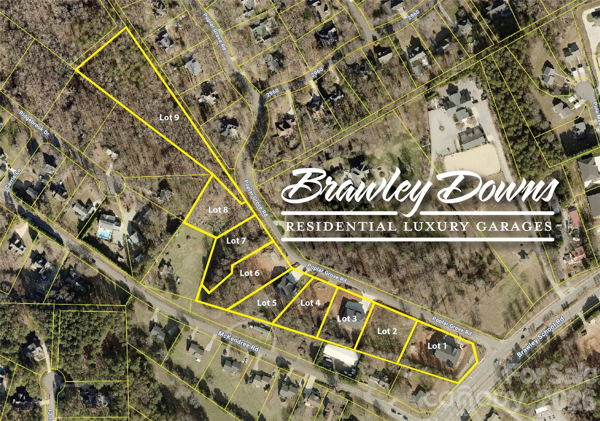 Neighborhood Map - See Lot 4 - 135 Poplar Grove Road, Mooresville