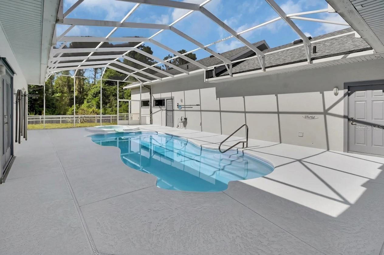 Lanai/Pool & Spa Deck - 2590 ERENA DR, NEW SMYRNA BEACH