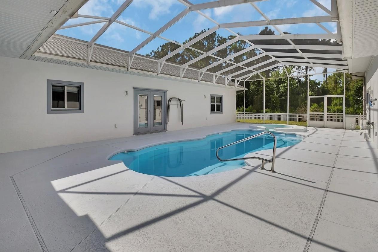Lanai/Pool & Spa Deck - 2590 ERENA DR, NEW SMYRNA BEACH
