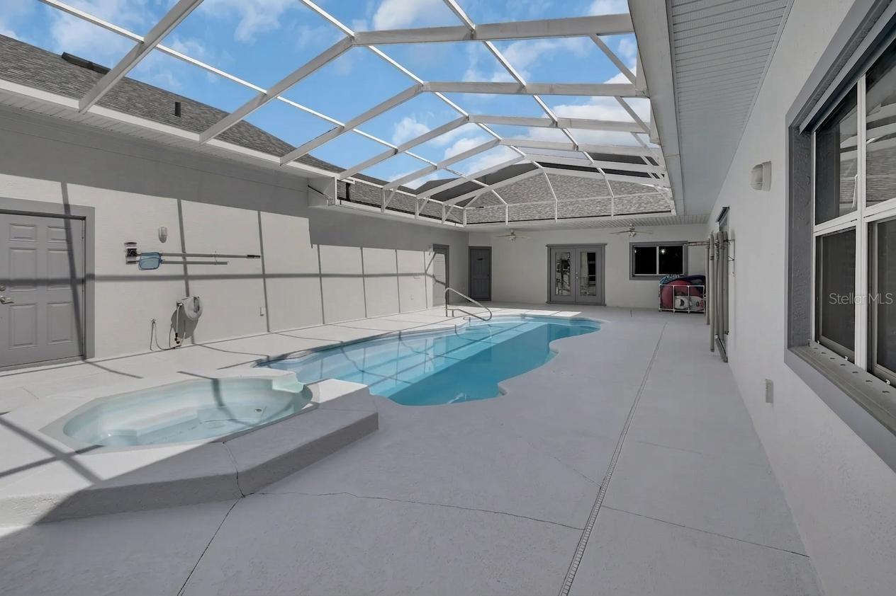 Lanai/Pool & Spa Deck - 2590 ERENA DR, NEW SMYRNA BEACH
