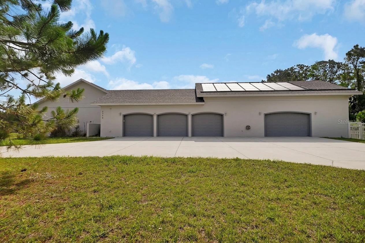 Exterior All Garages - 2590 ERENA DR, NEW SMYRNA BEACH