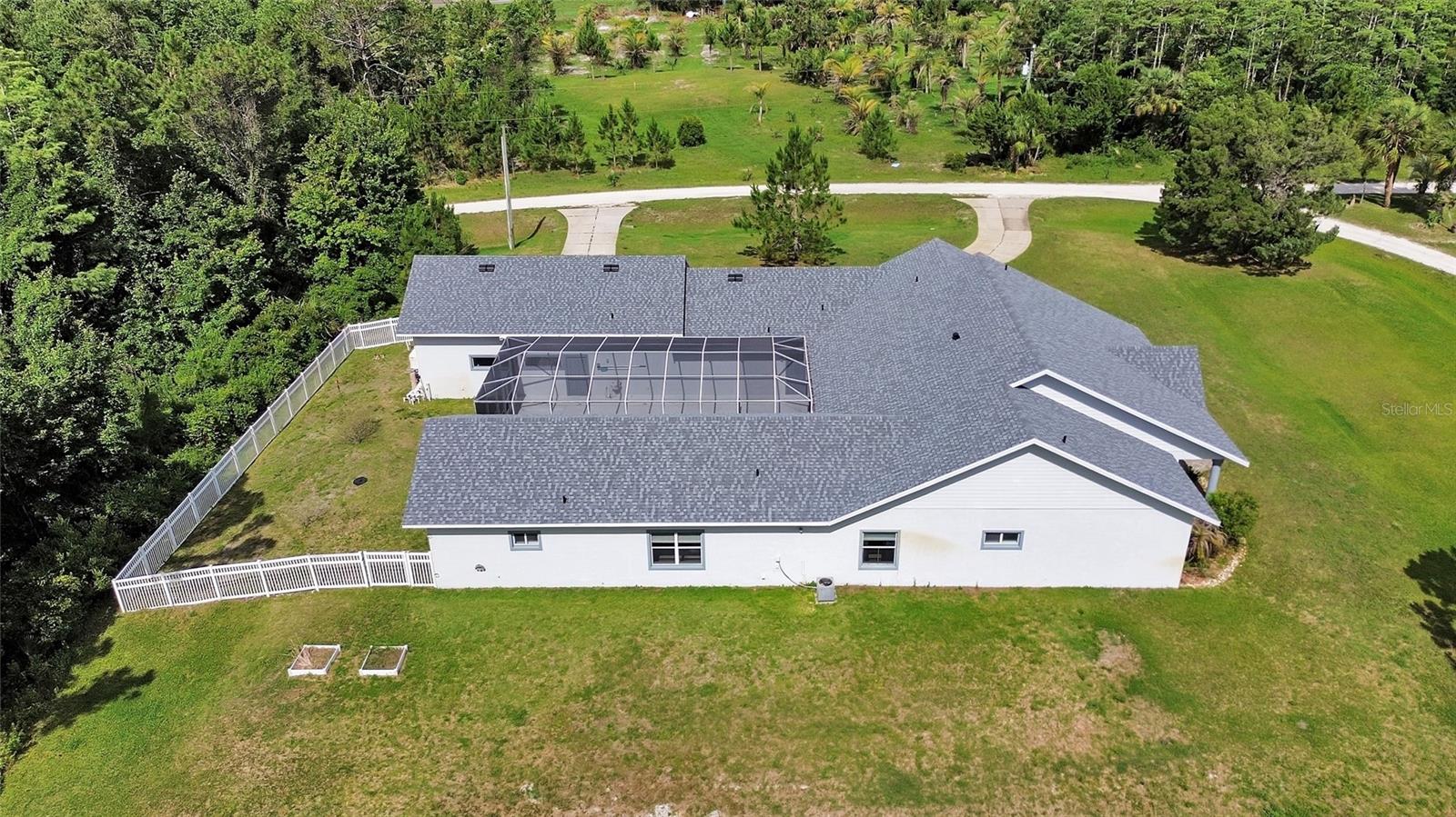 Aerial Exterior - 2590 ERENA DR, NEW SMYRNA BEACH