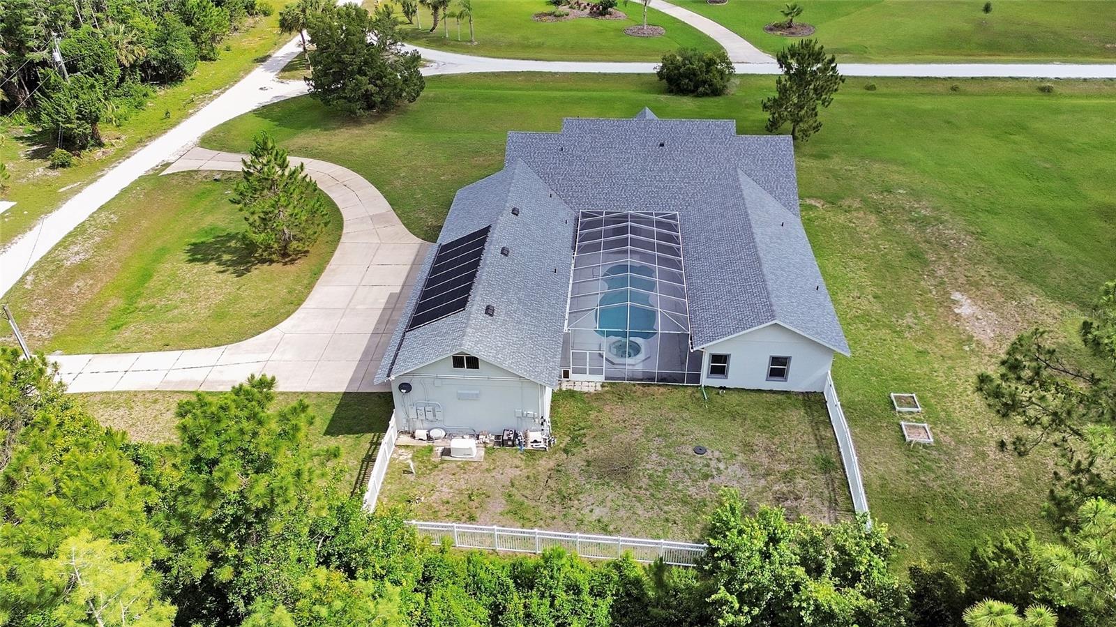Aerial Exterior - 2590 ERENA DR, NEW SMYRNA BEACH