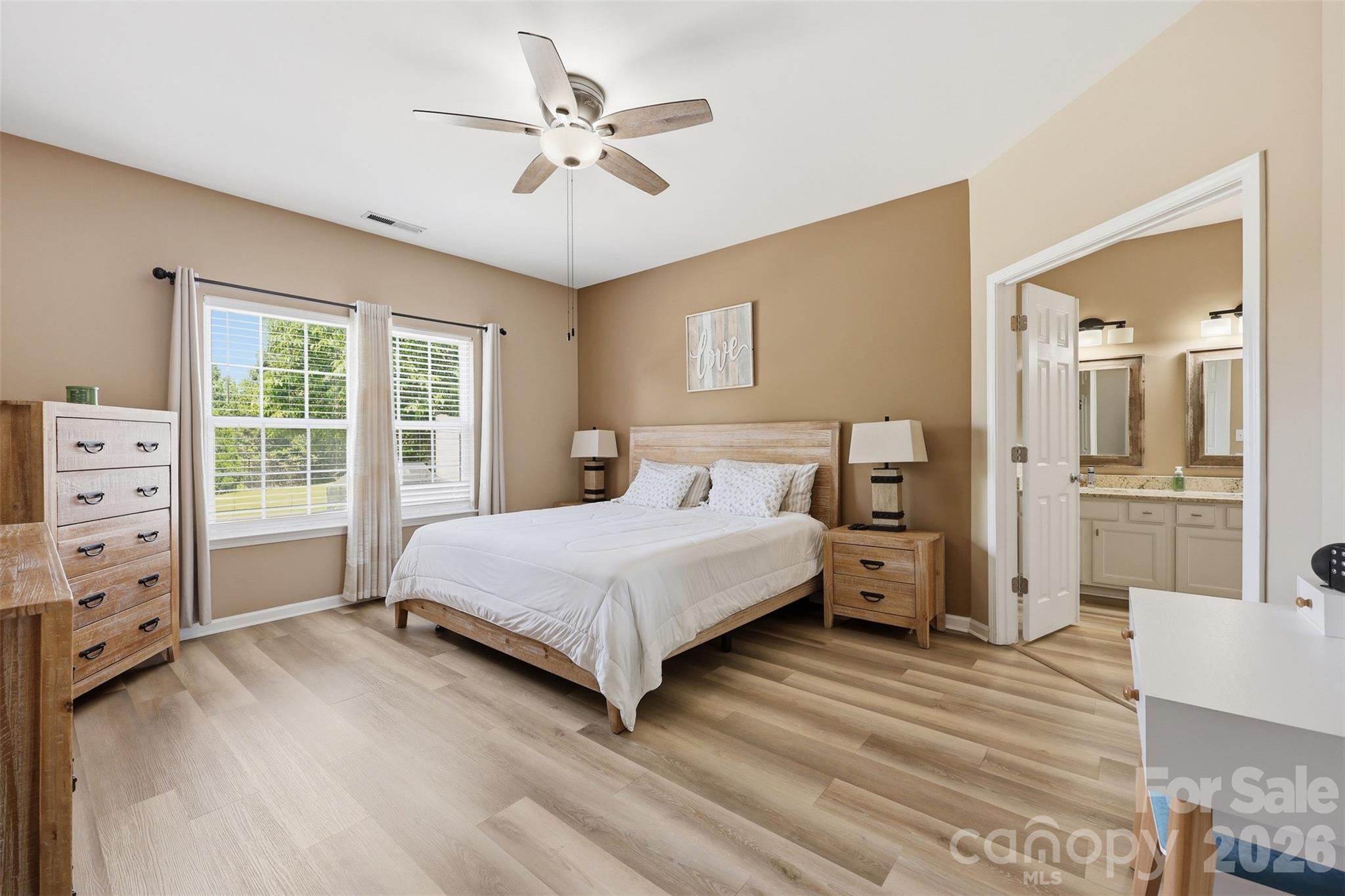 Primary Bedroom on Main level - 13156 Wilburn Park Lane, Indian Land