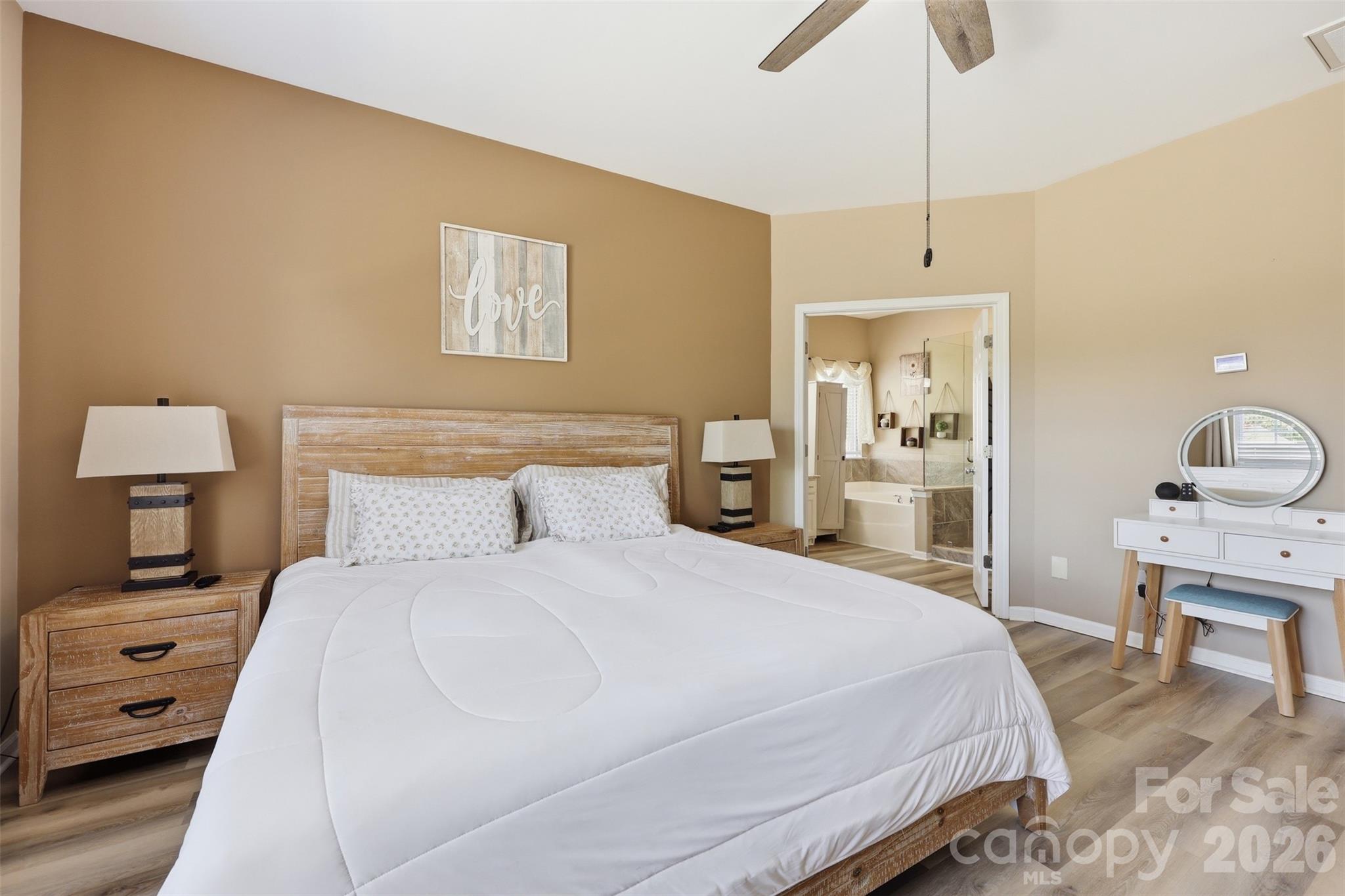 Primary bedroom on main level - 13156 Wilburn Park Lane, Indian Land