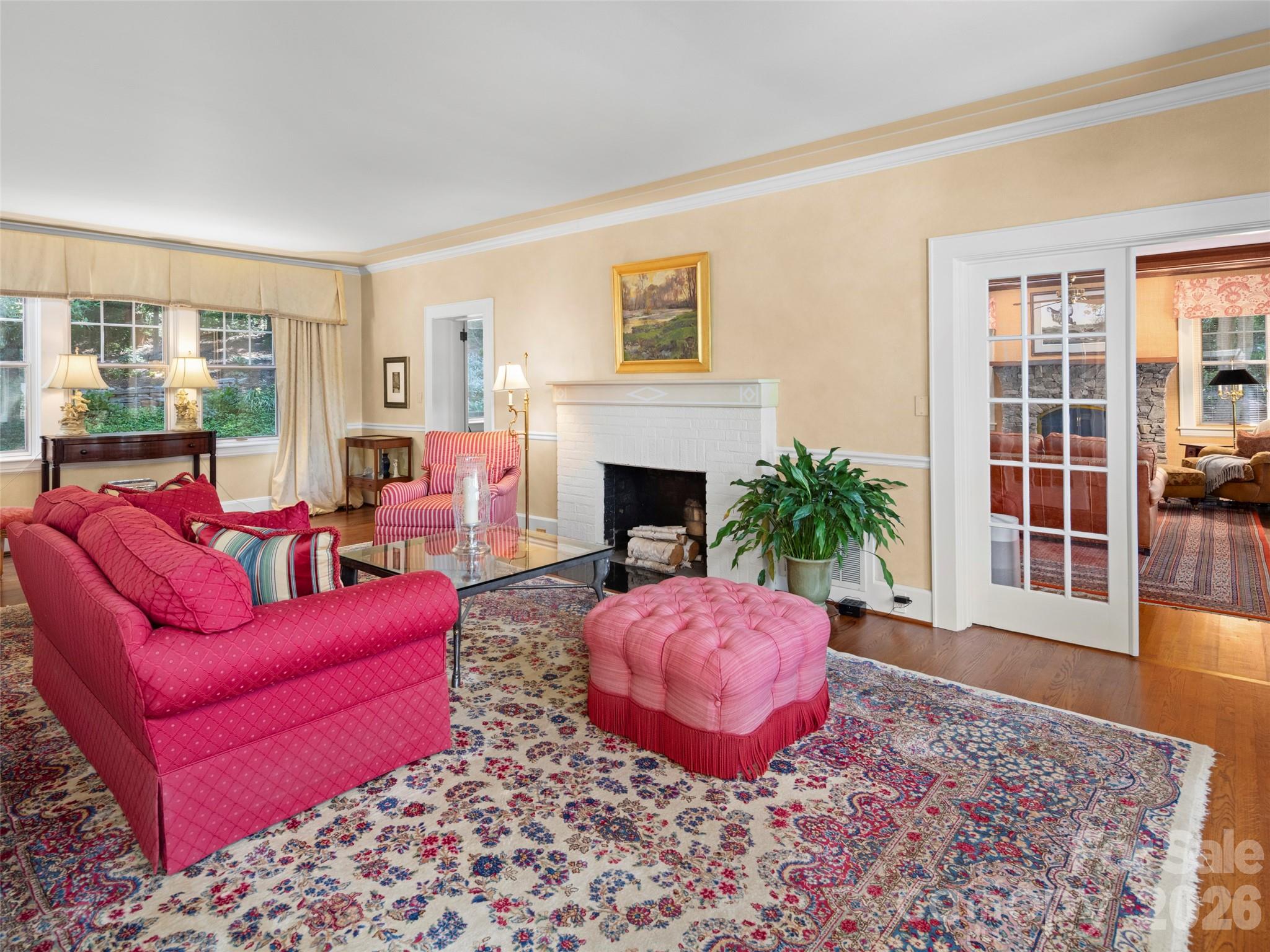 Formal living room - 19 Blackwood Road, Asheville