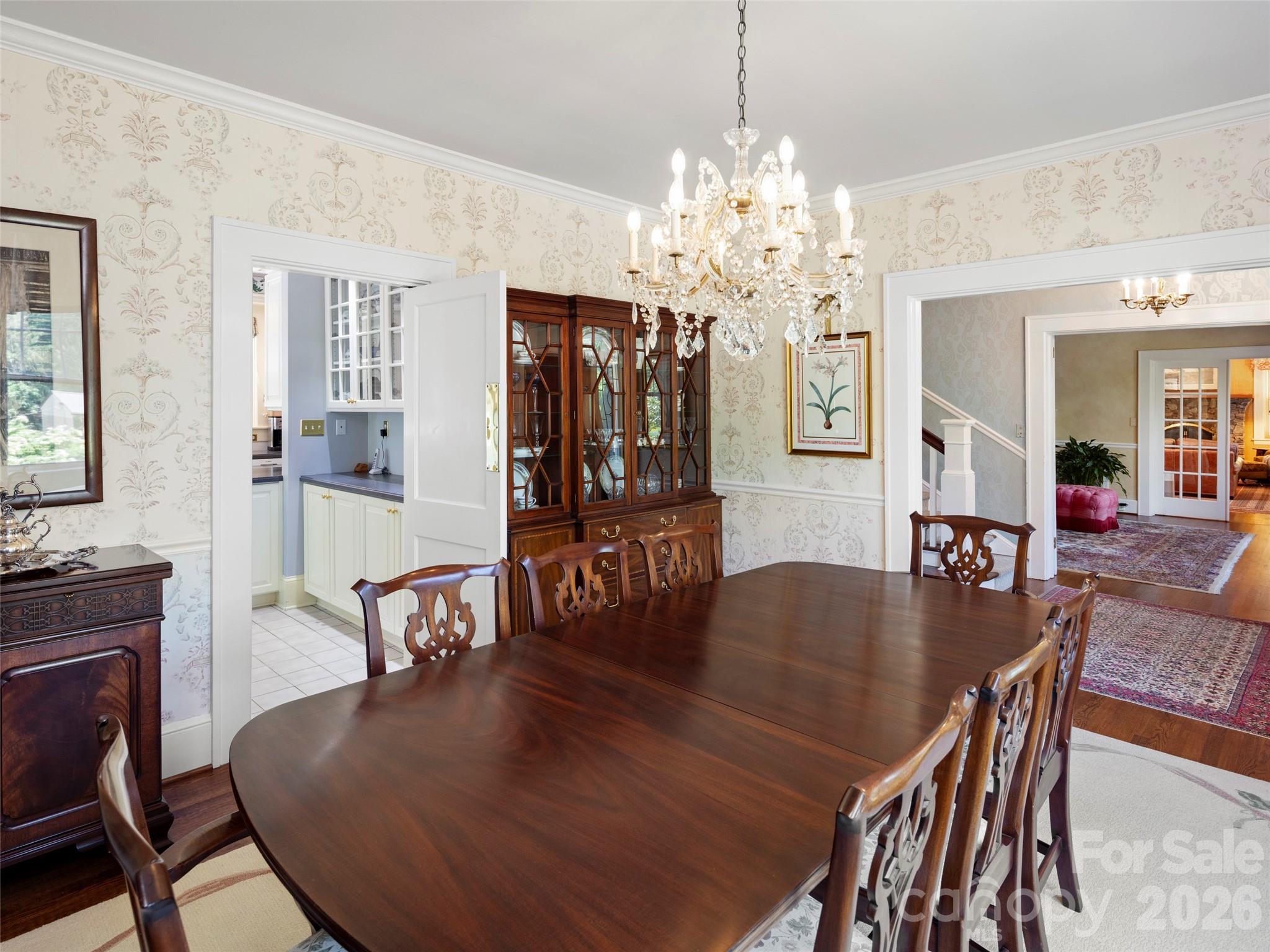 Formal dining room - 19 Blackwood Road, Asheville