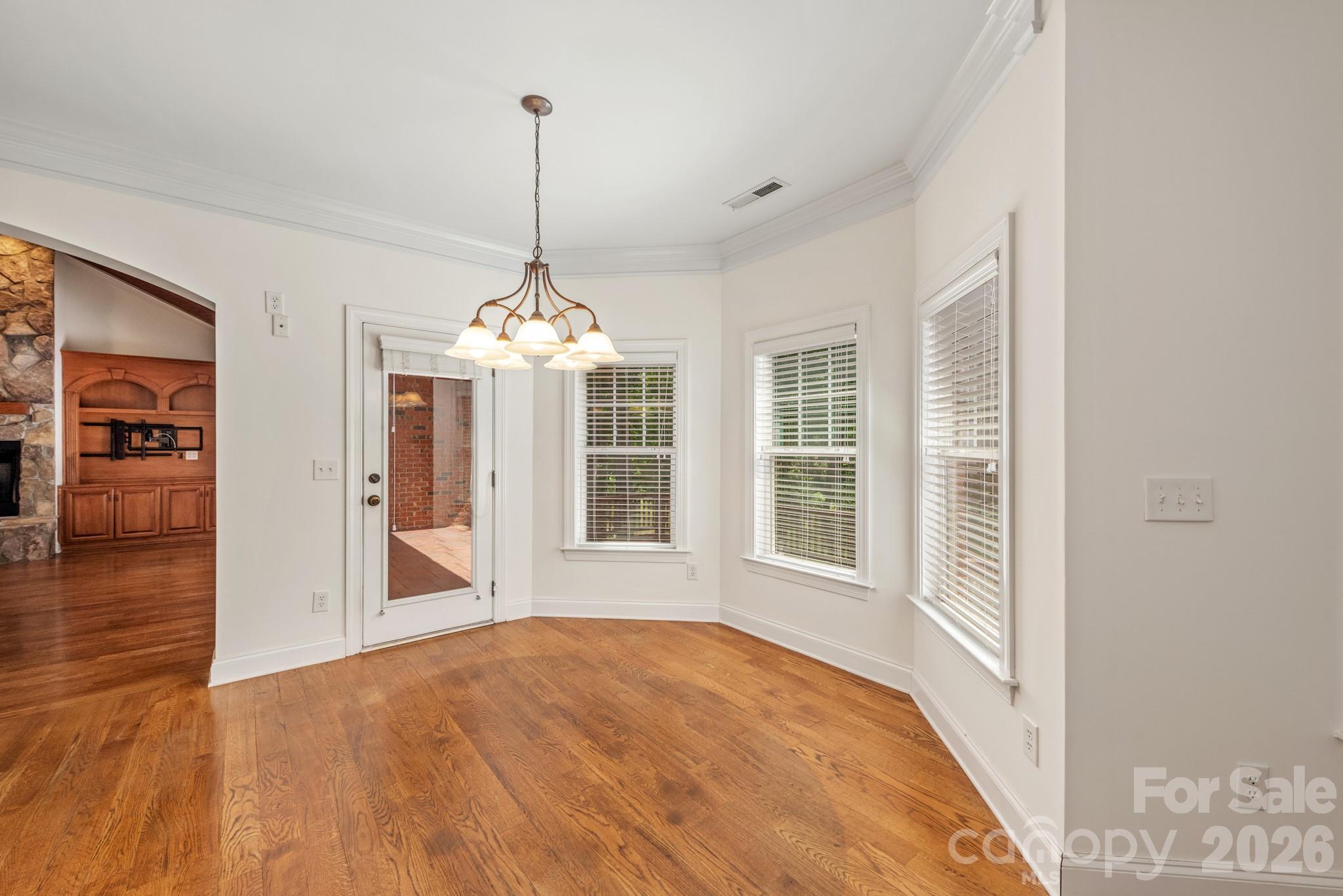 Breakfast Area - 4709 Rockwood Drive, Waxhaw