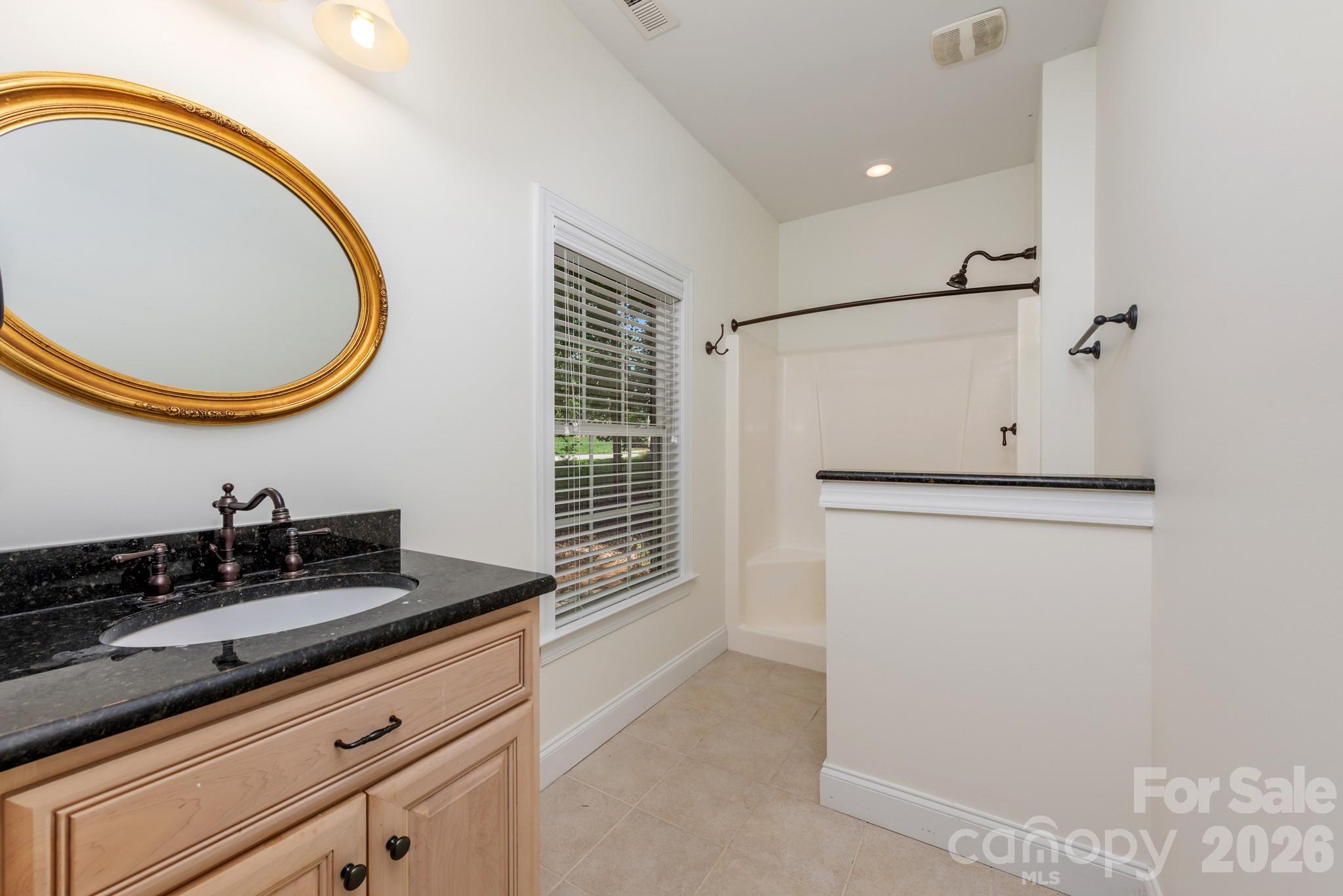 Guest Bathroom. - 4709 Rockwood Drive, Waxhaw
