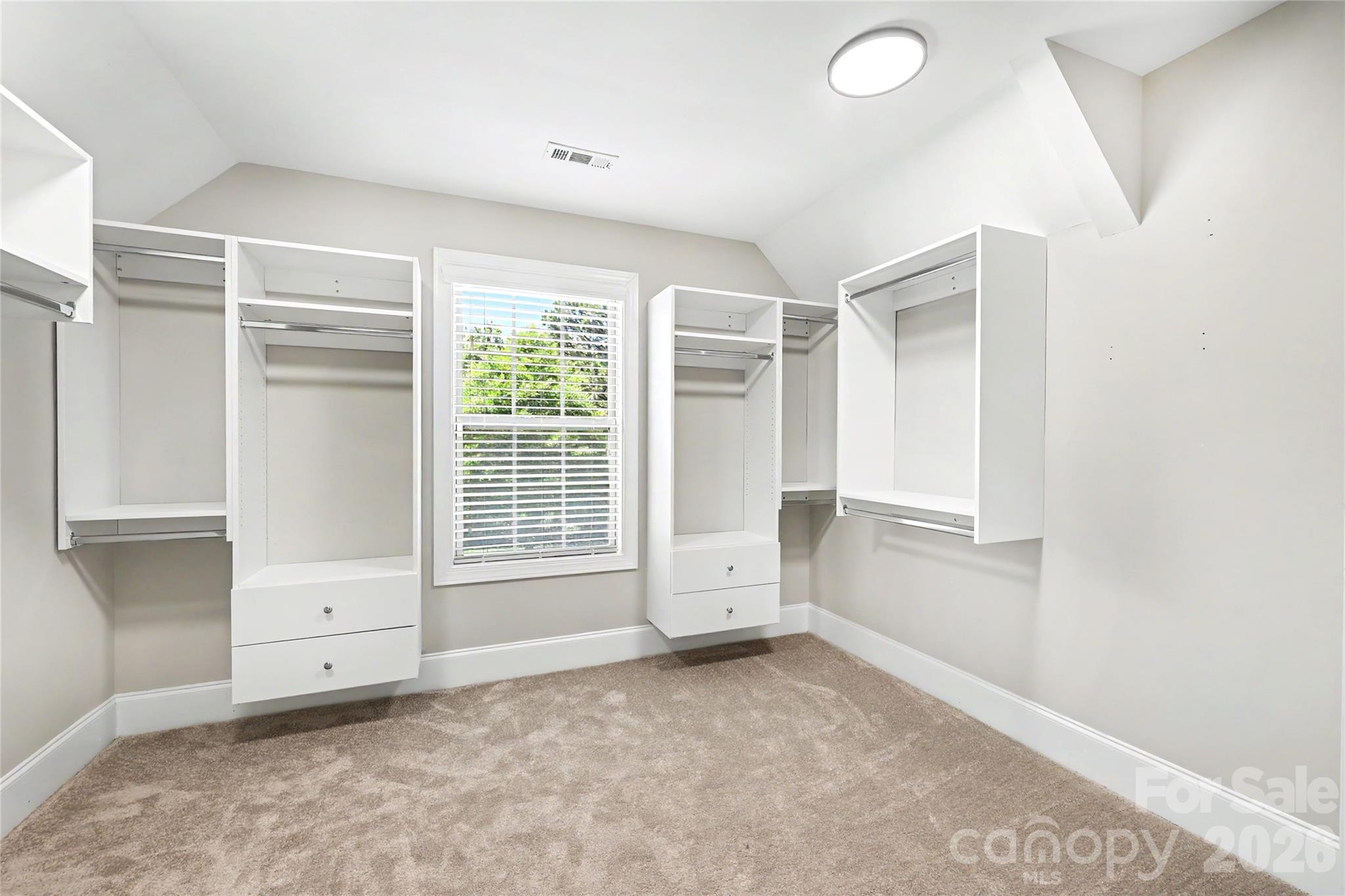 Primary Closet - 4624 Pebble Run Drive, Matthews