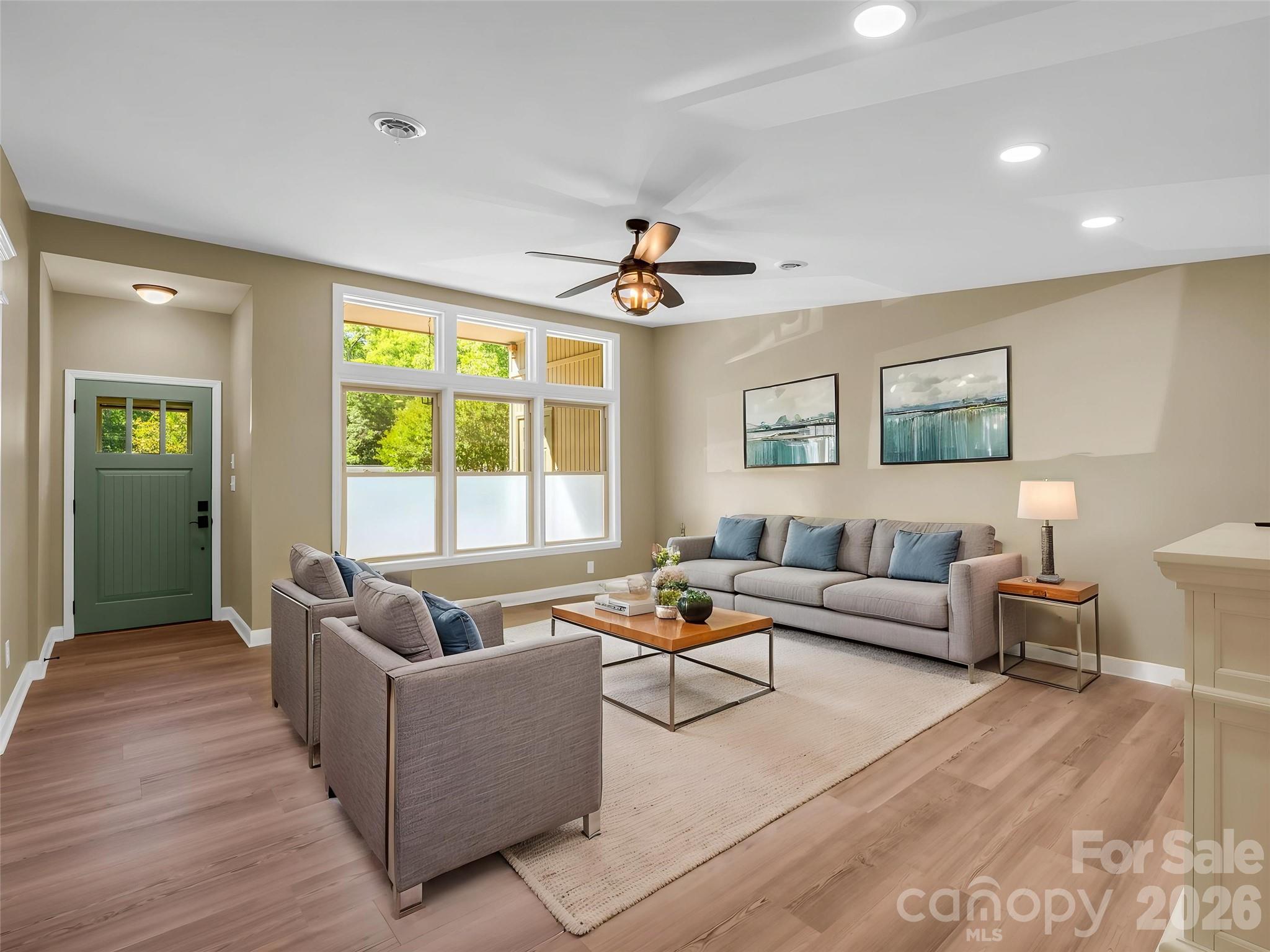 VIRTUALLY STAGED LIVING ROOM. - 44 Jervey Road, Tryon
