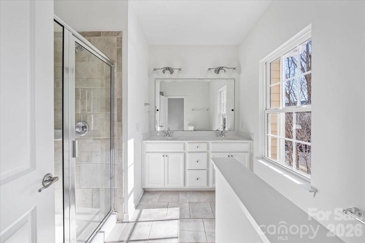 Primary Bathroom - 108 Prairie View Court, Belmont