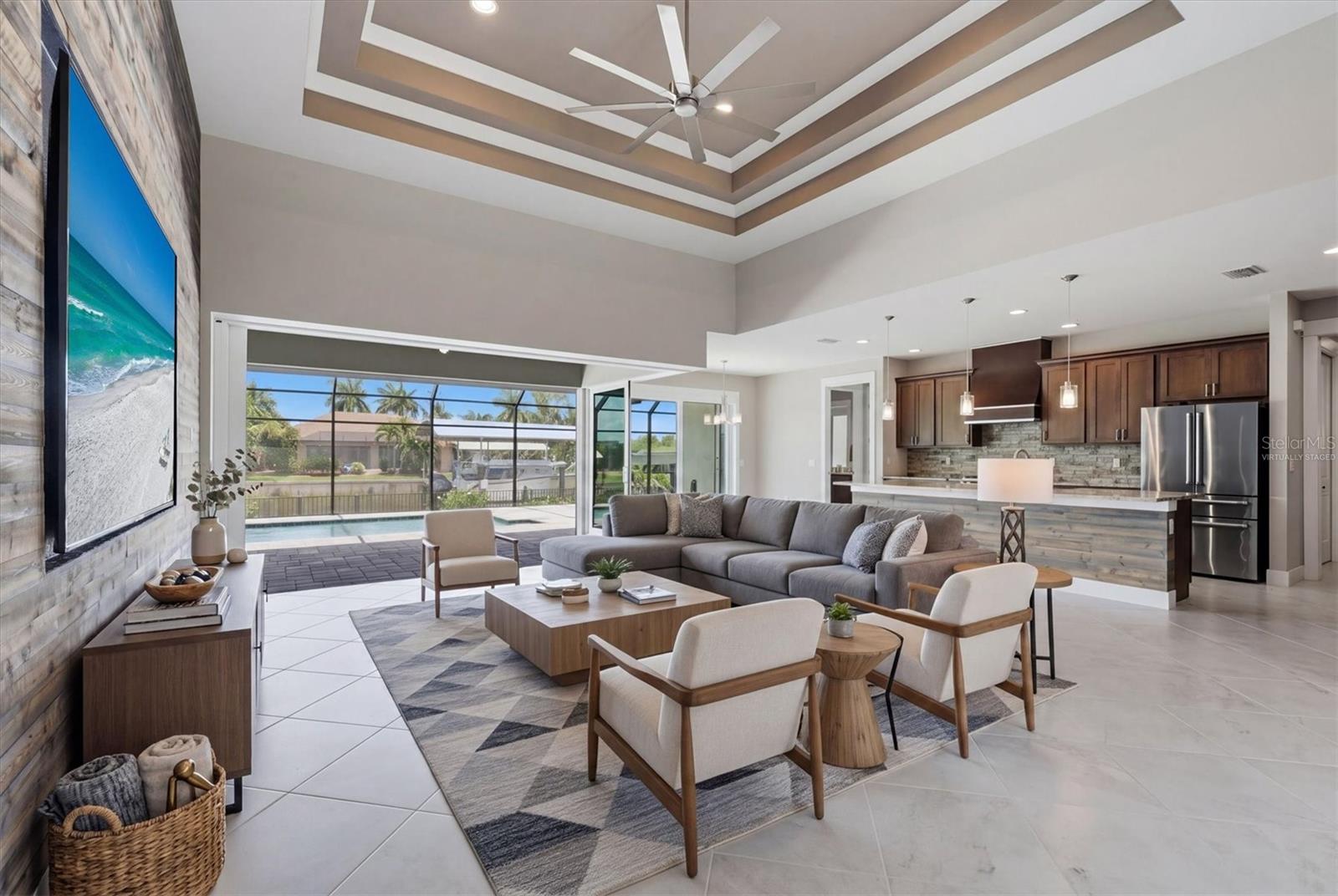 Virtually staged - 15530 STAUNTON CIR, PORT CHARLOTTE