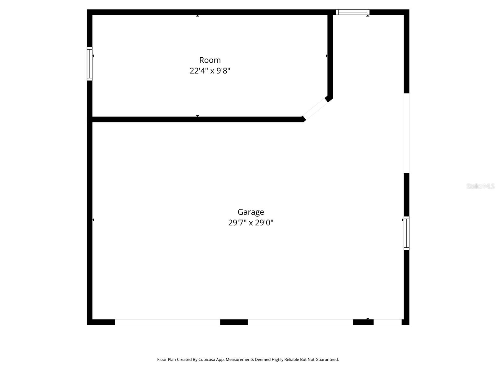 Garage Floorplan - 3630 NW 136TH ST, GAINESVILLE
