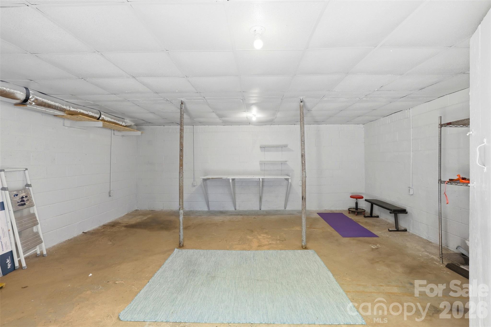 This could be a workshop, home gym, movie room, gaming room or hobby room. - 9624 Central Drive, Mint Hill