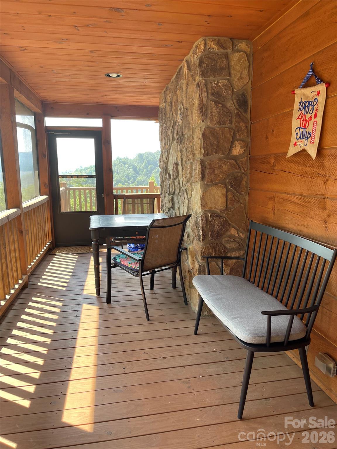 Entry Screened Porch - 6749 Fire Crest Lane, Lenoir