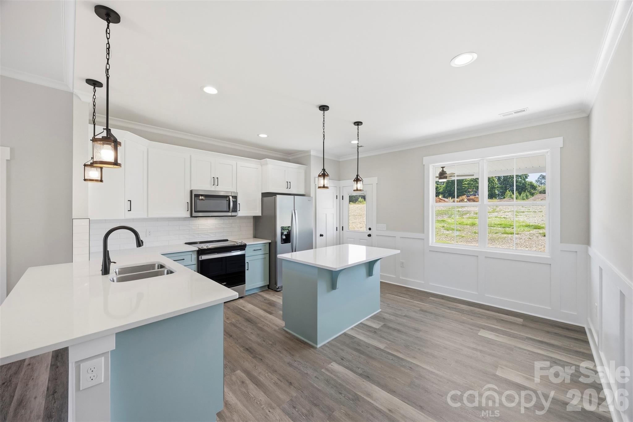 Kitchen with Beach Vibes! - 1010 Speight Road, Albemarle