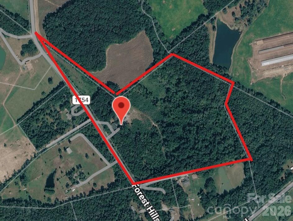 Lines are not drawn exact - 1123 S Forest Hills School Road, Marshville