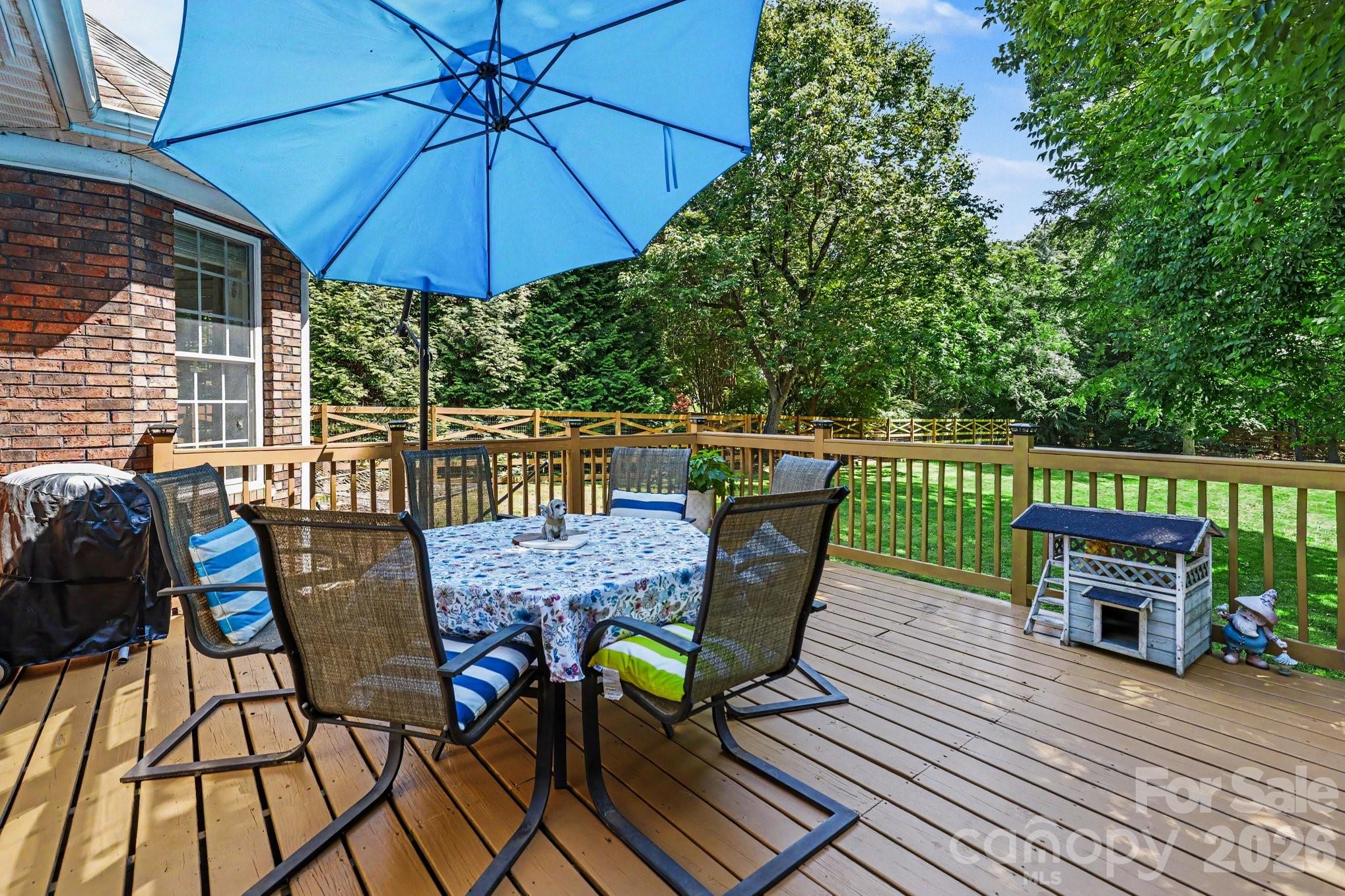 Back Deck - 163 Evening Shadow Road, Lake Wylie