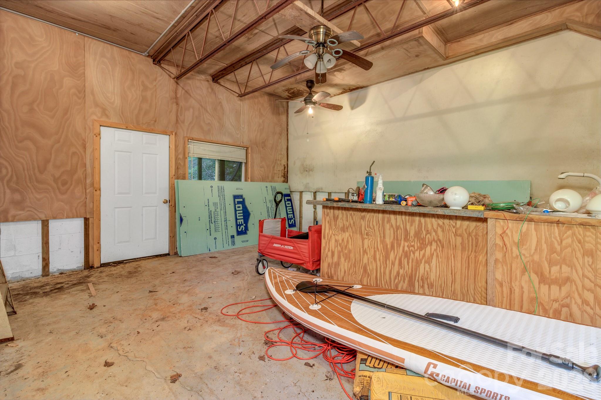 Partially Finished Basement Waiting For Your Vision - 159 Anglers Way, Lake Lure