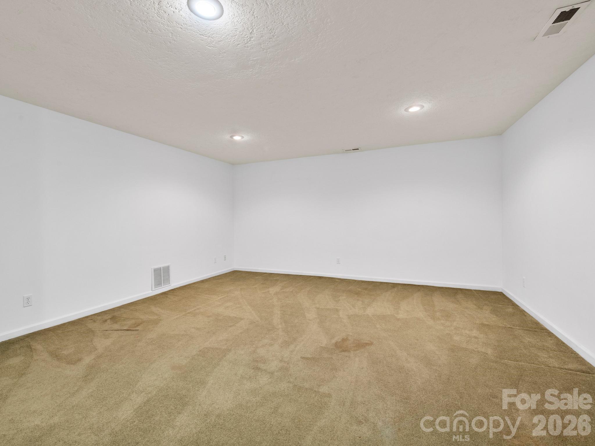 Lower-level Den area - 37 Leatherwood Drive, Candler