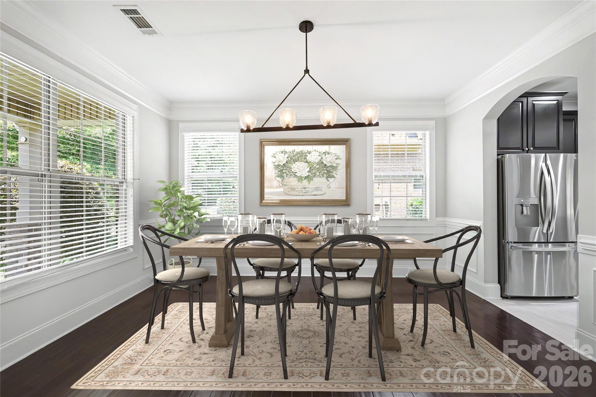 Dining Room - 4624 Pebble Run Drive, Matthews
