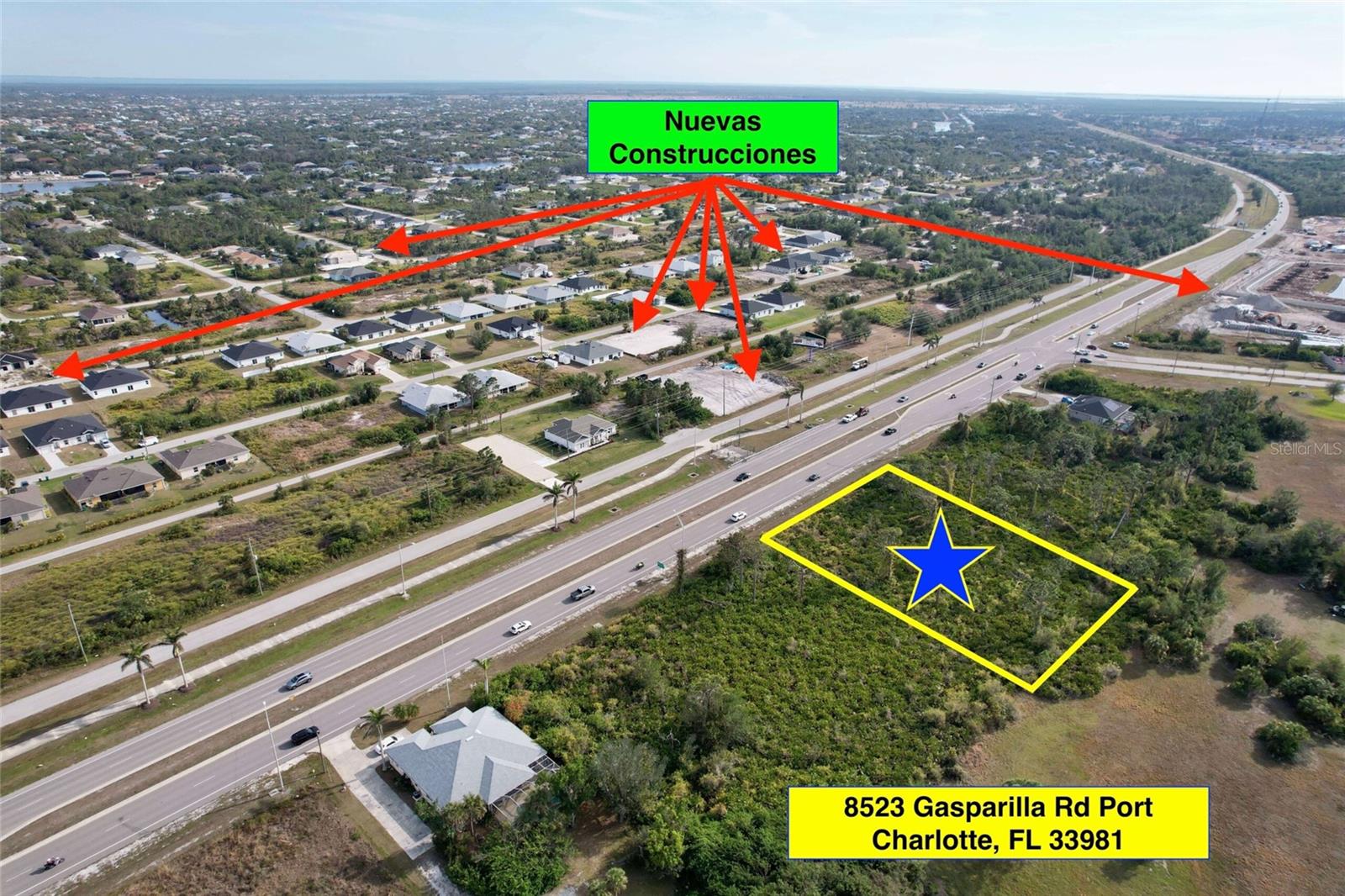Land at 8523 GASPARILLA RD, PORT CHARLOTTE, photo 4 of 4
