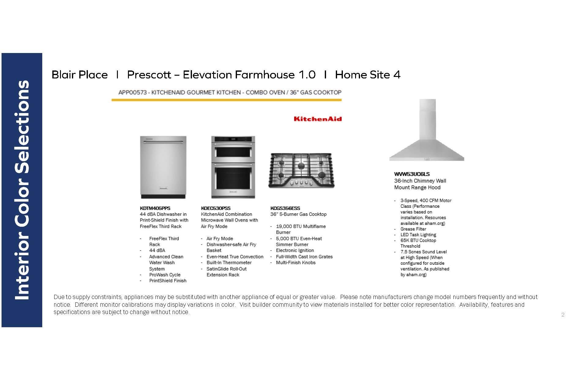 Appliance Package - 2517 Mabel Lane, Monroe