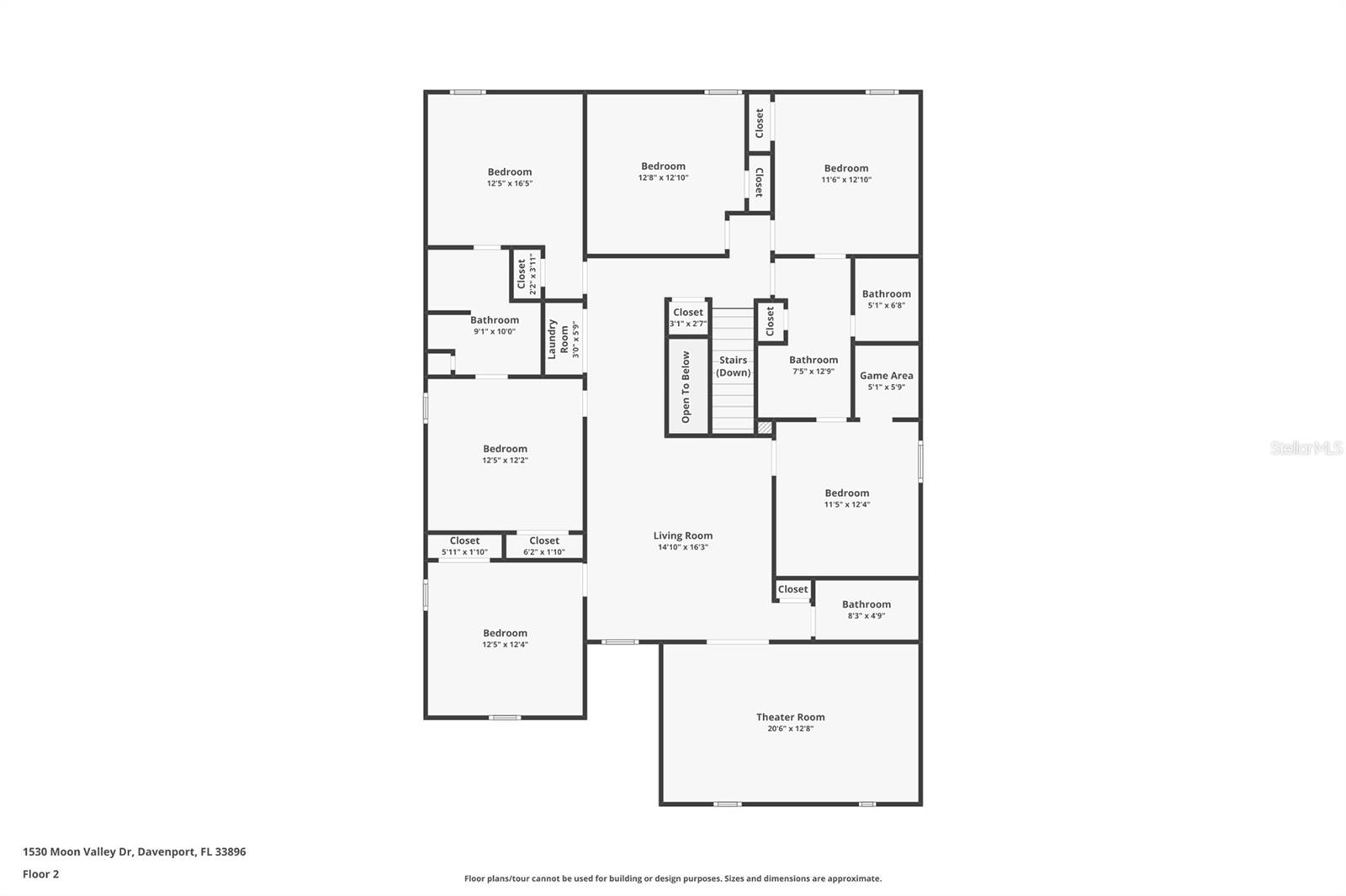 Single Family Residence at 1530 MOON VALLEY DR, DAVENPORT, photo 54 of 55