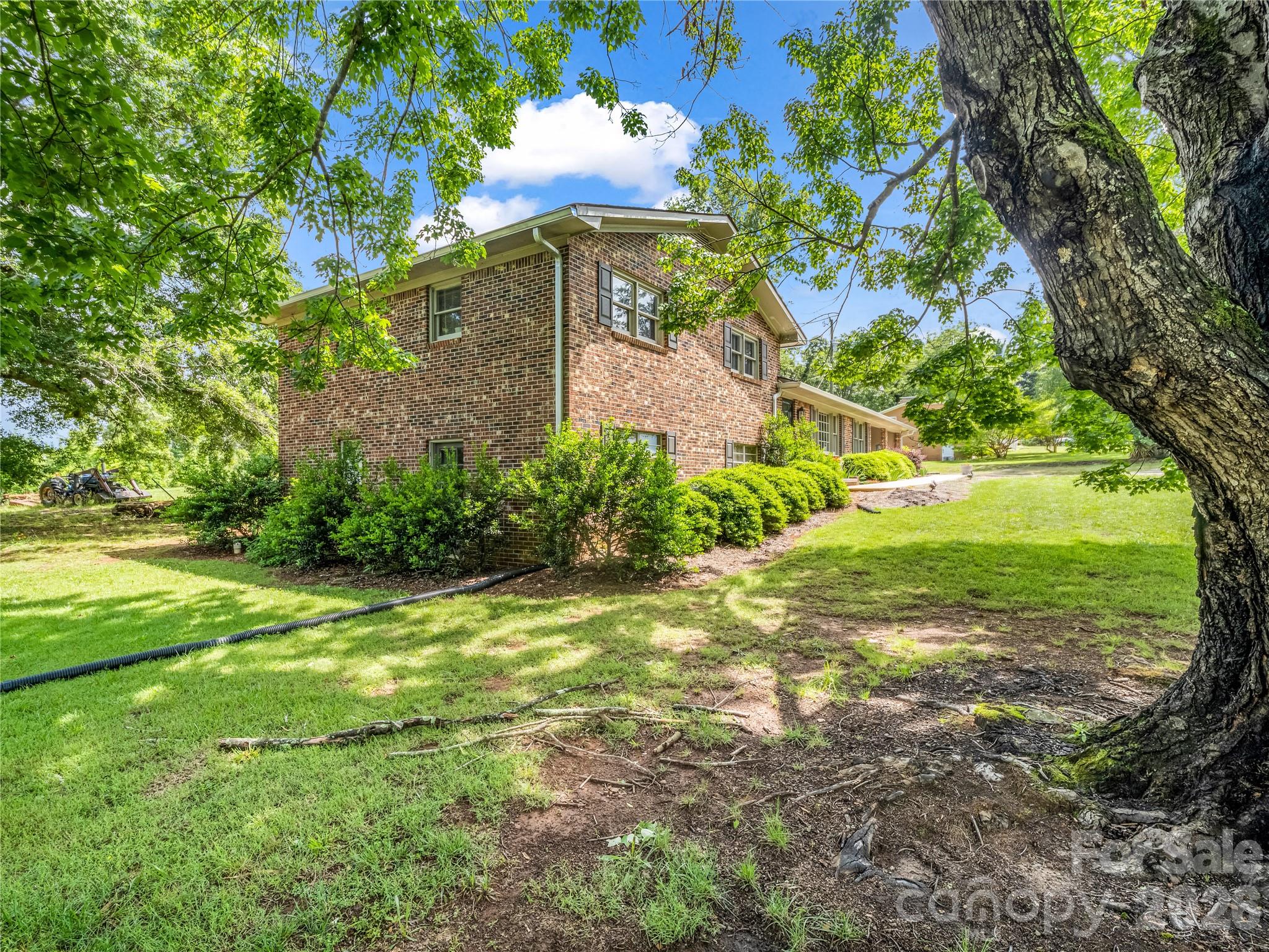 Backside of main residence - 72 & 90 McEntire Road, Tryon