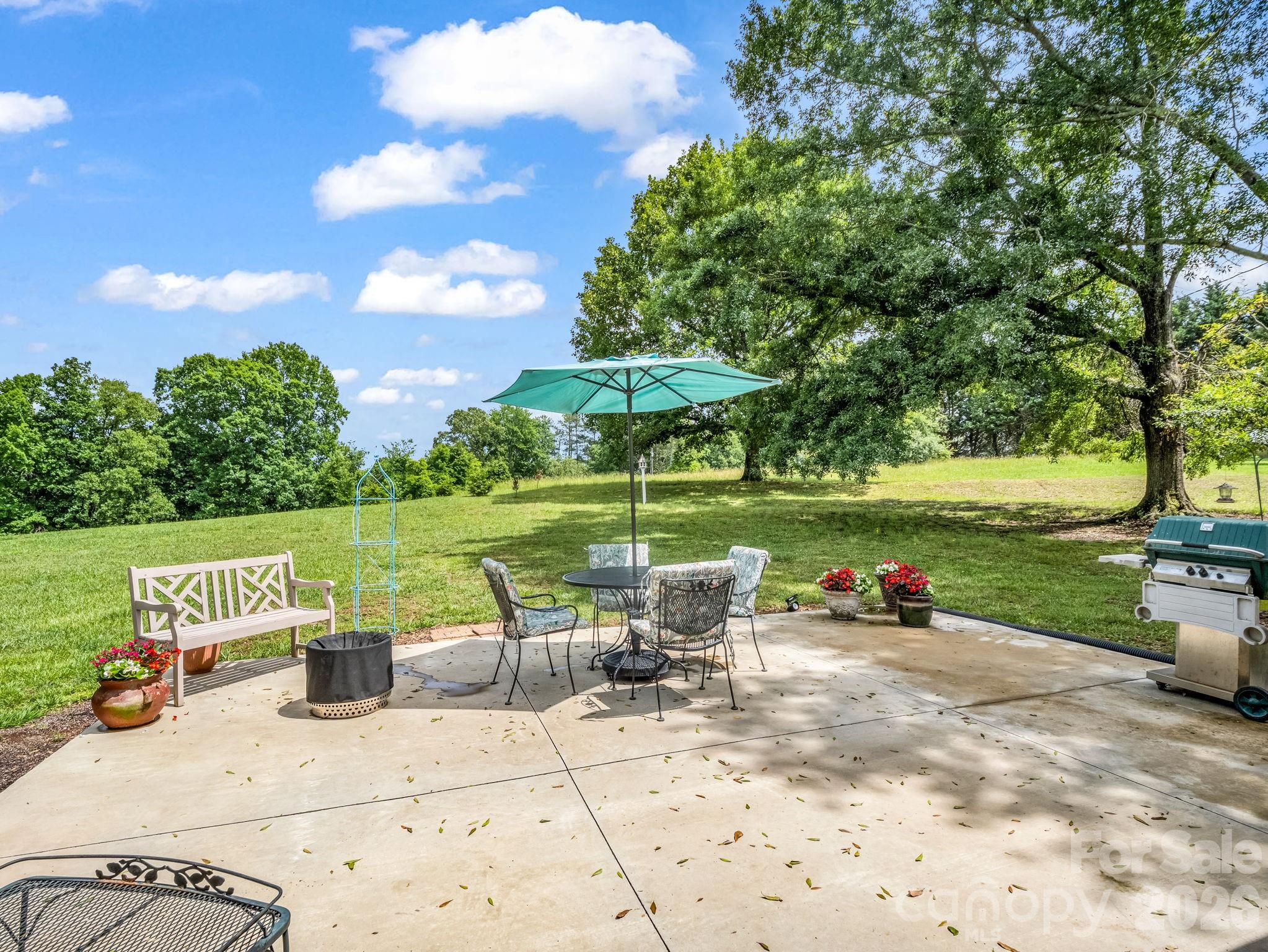 Back patio - 72 & 90 McEntire Road, Tryon