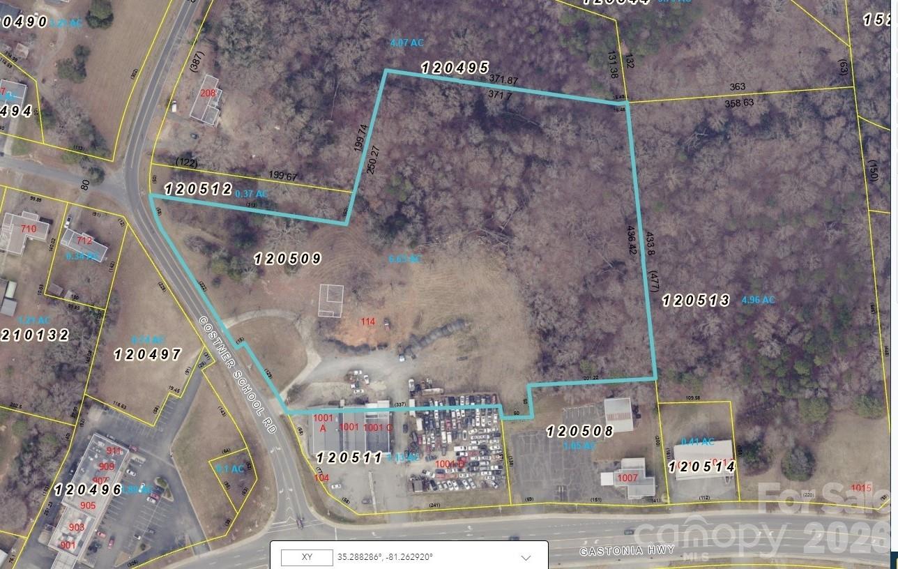 Acreage at 114 Costner School Road, Bessemer City, photo 2 of 8
