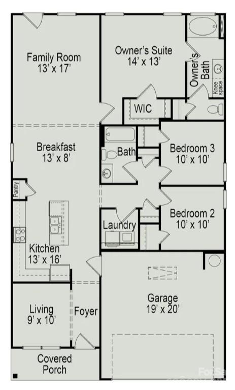 Single Family Residence at 2312 Painted Trail, Catawba, photo 11 of 14