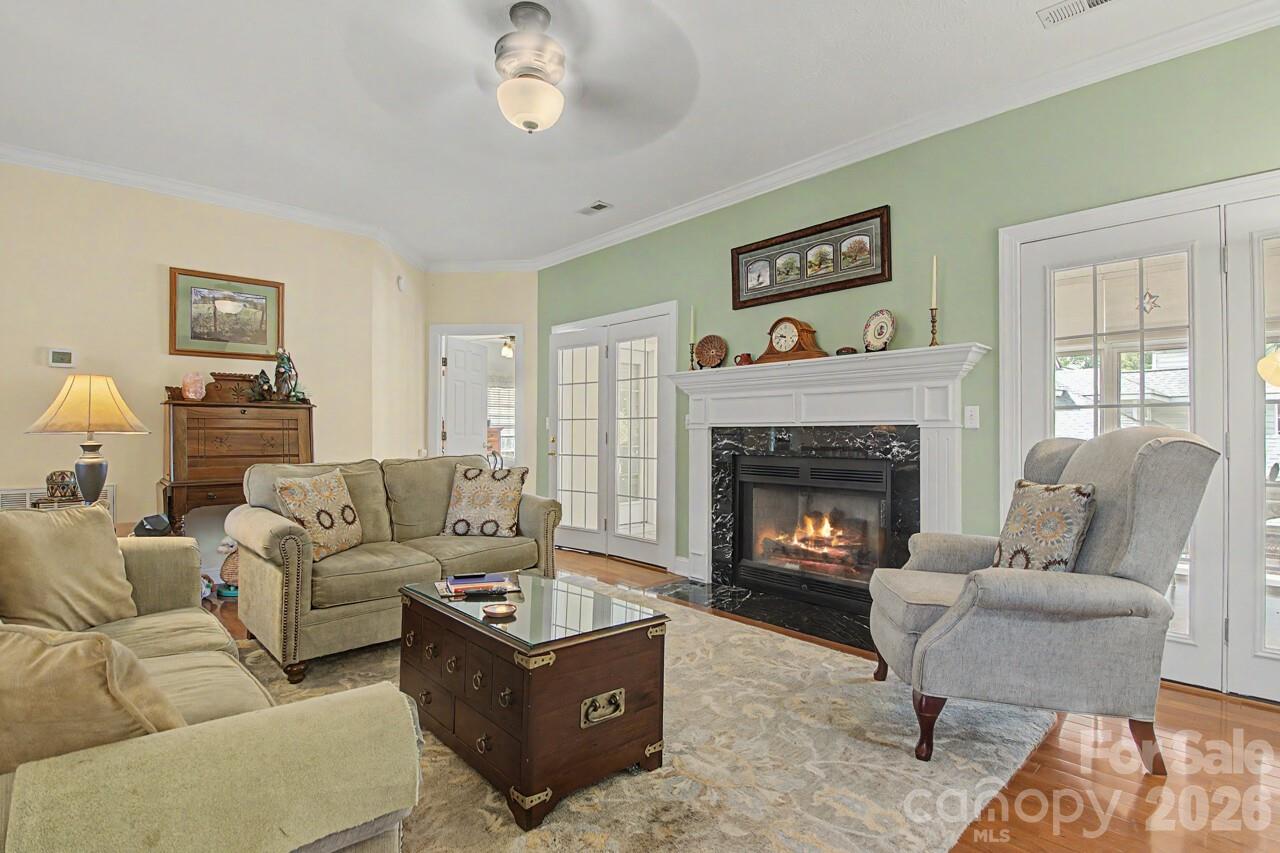 Opens to Sun Room - 606 Carriage Commons Drive, Hendersonville