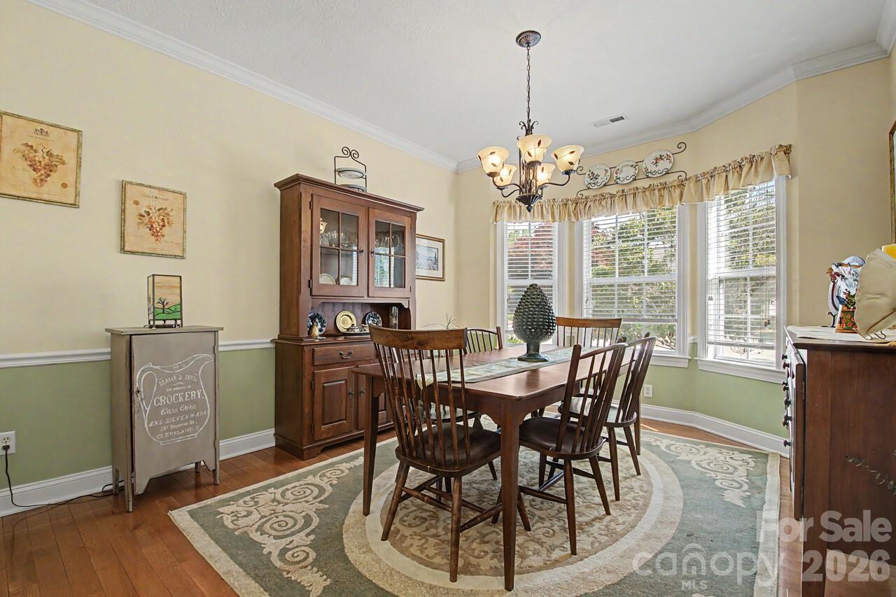 Dining Room - 606 Carriage Commons Drive, Hendersonville