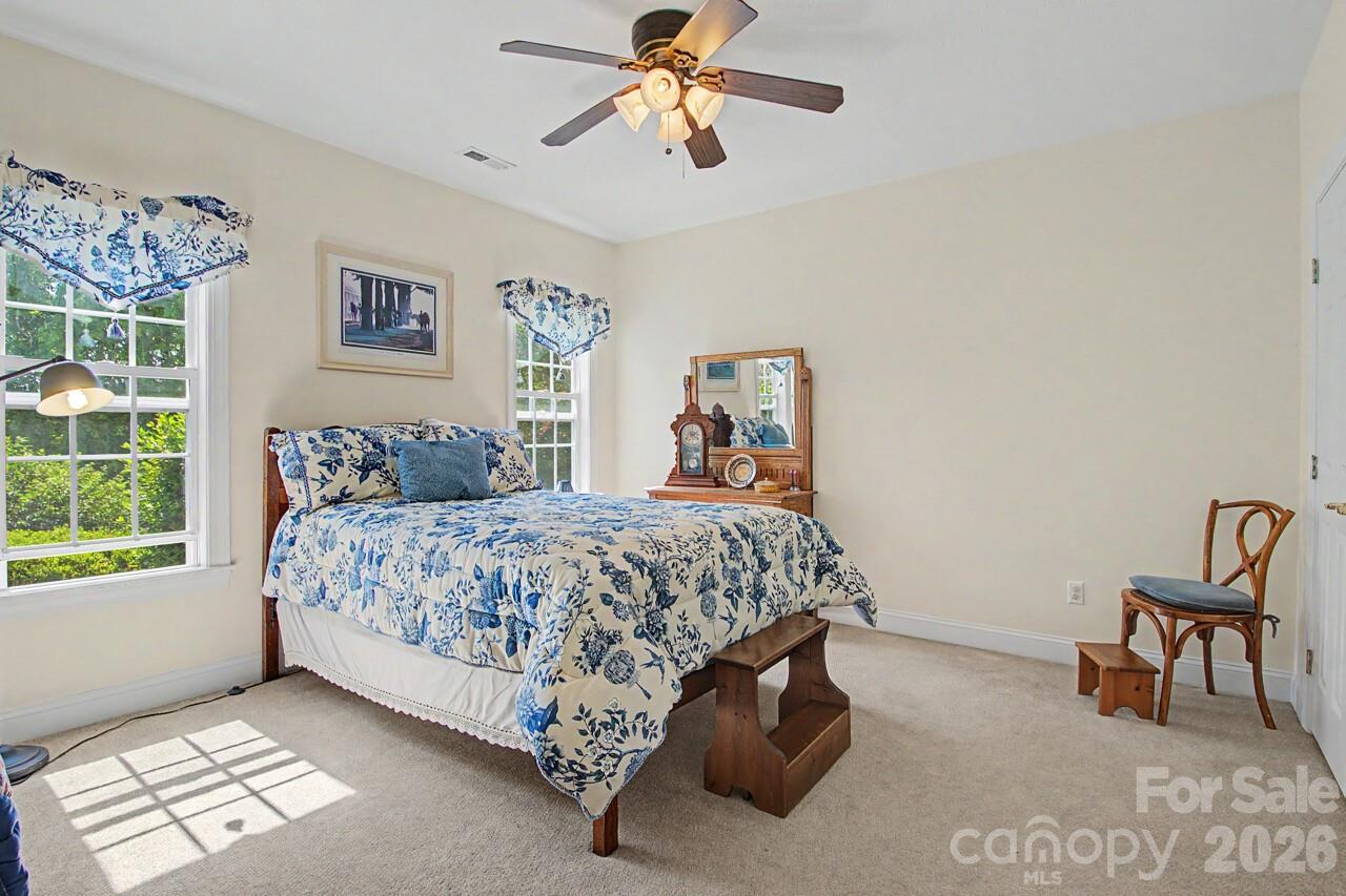 Guest Bedroom Lower Level - 606 Carriage Commons Drive, Hendersonville